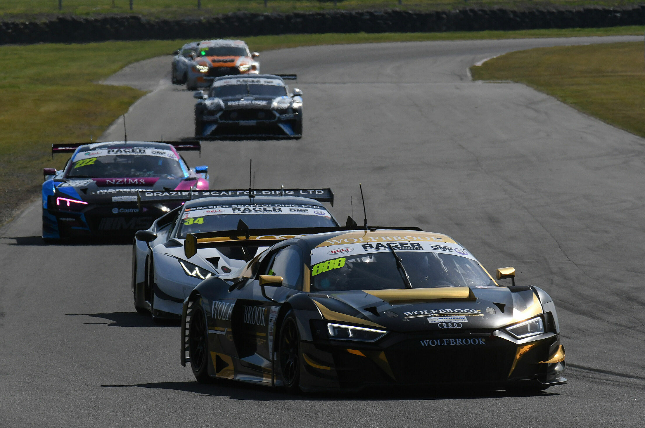 South Island Endurance Series 2024 - Audi R8 LMS #888 (Wolfbrook Motorsport), Steve Brooks/Bill Riding