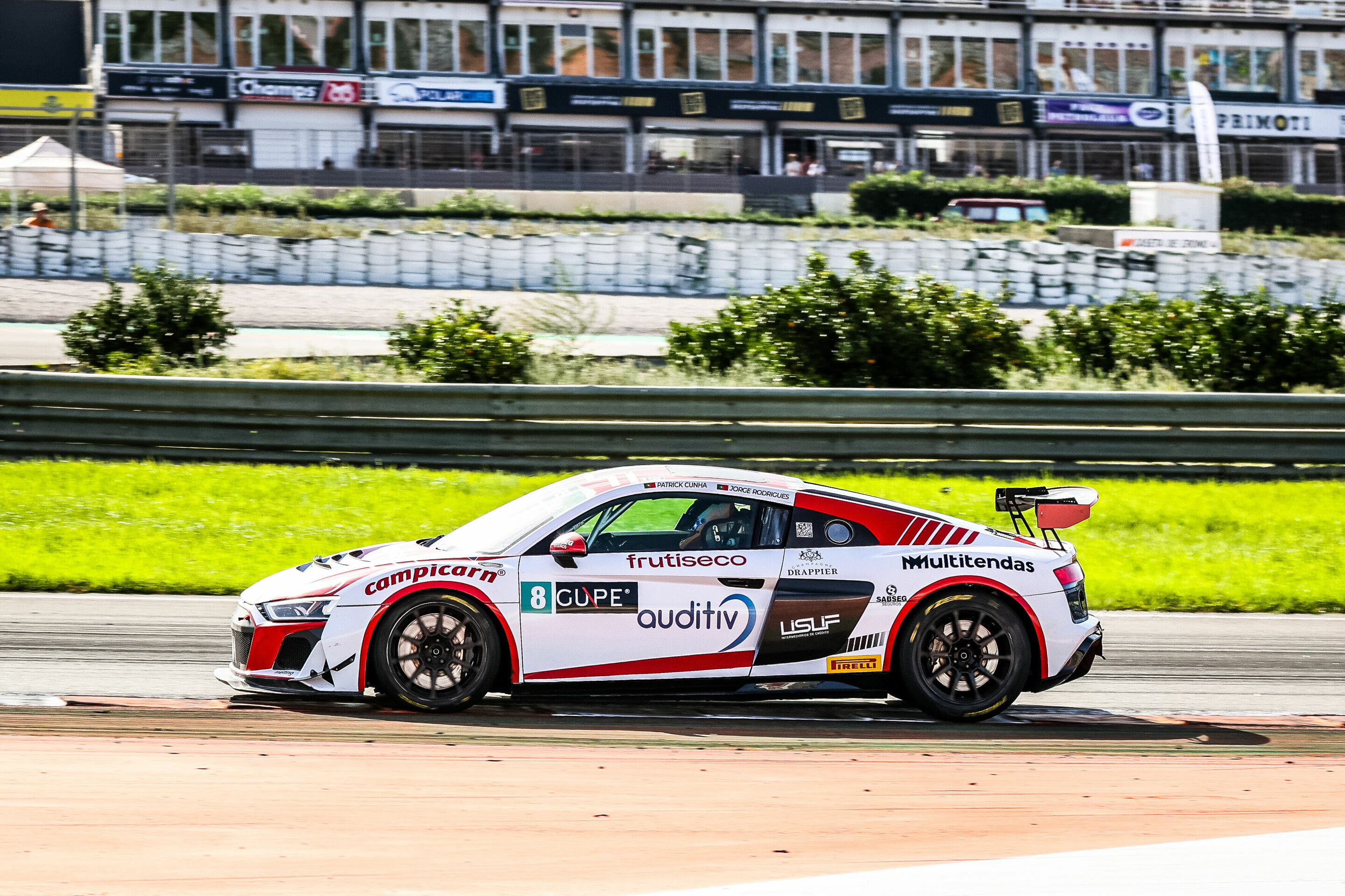 Supercars Endurance 2024 - Audi R8 LMS #8 (Veloso Motorsport), Patrick Cunha/Jorge Rodrigues