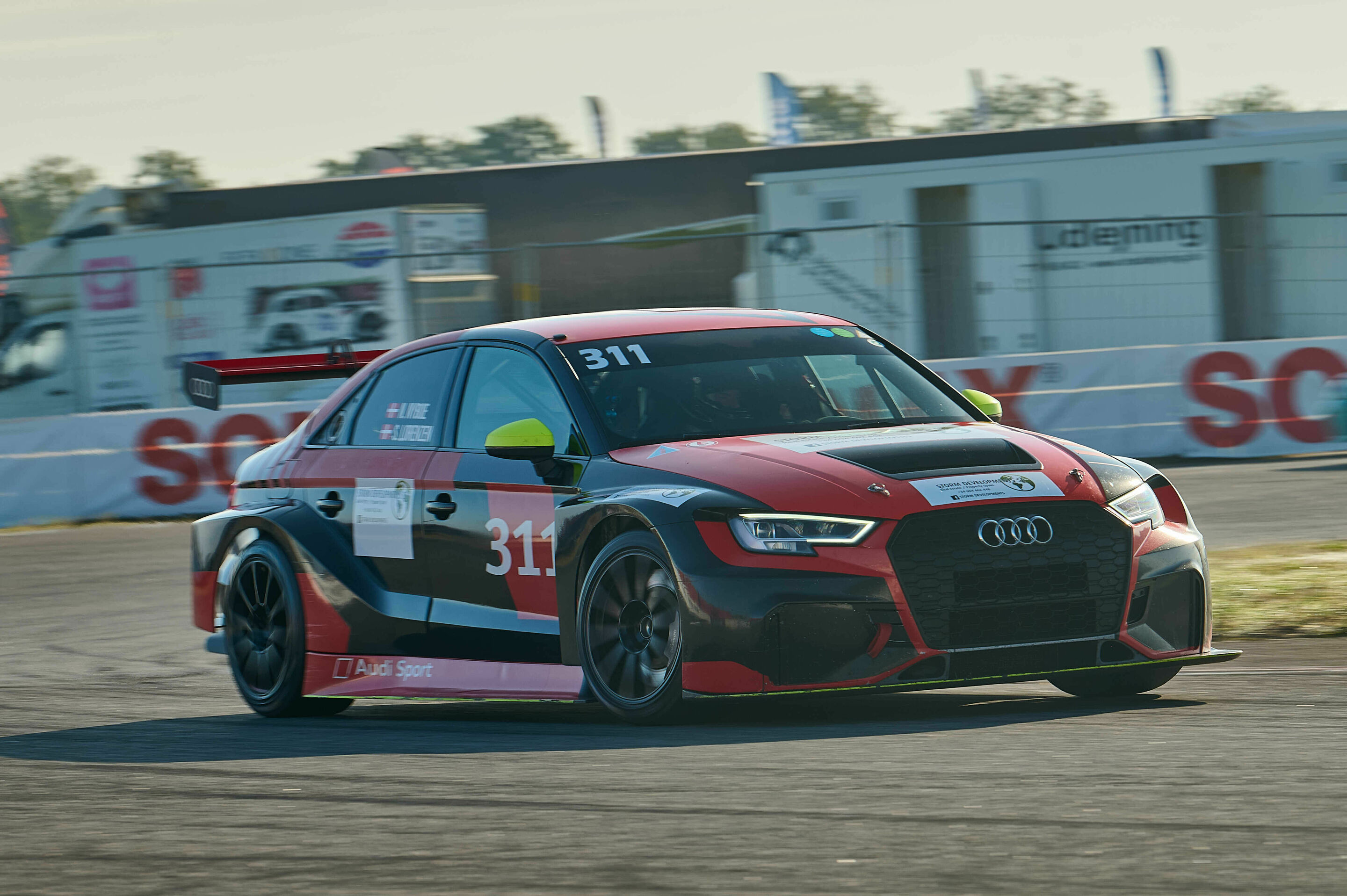 Danish Endurance Championship 2024 - Audi RS 3 LMS #311 (Storm Development), Stefan Lorenzen/Niels Nyboe