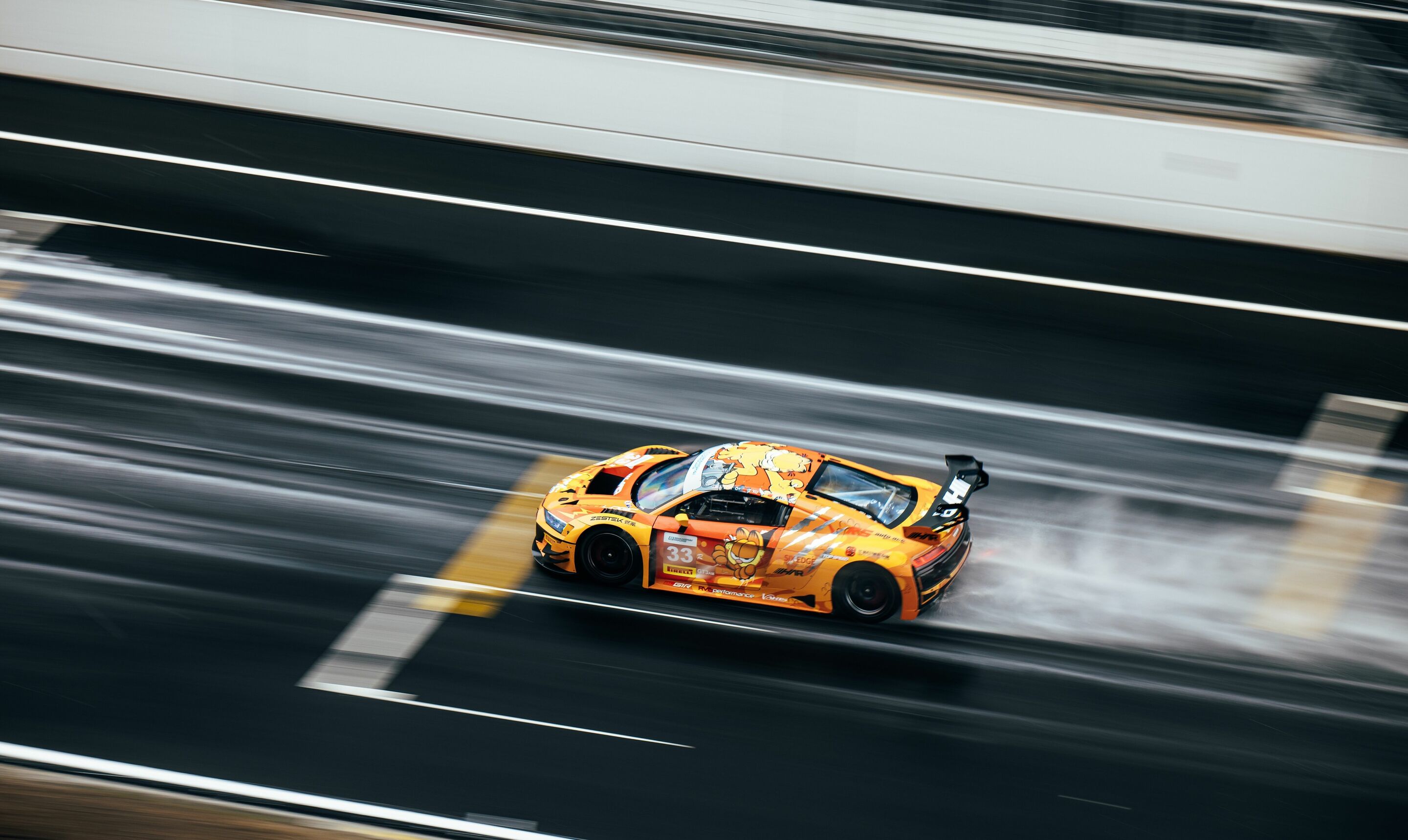 Shanghai 8 Hours 2024 - Audi R8 LMS #33 (33R by HAR), Luo Kailuo/Jason Loh/Xu Zheyu