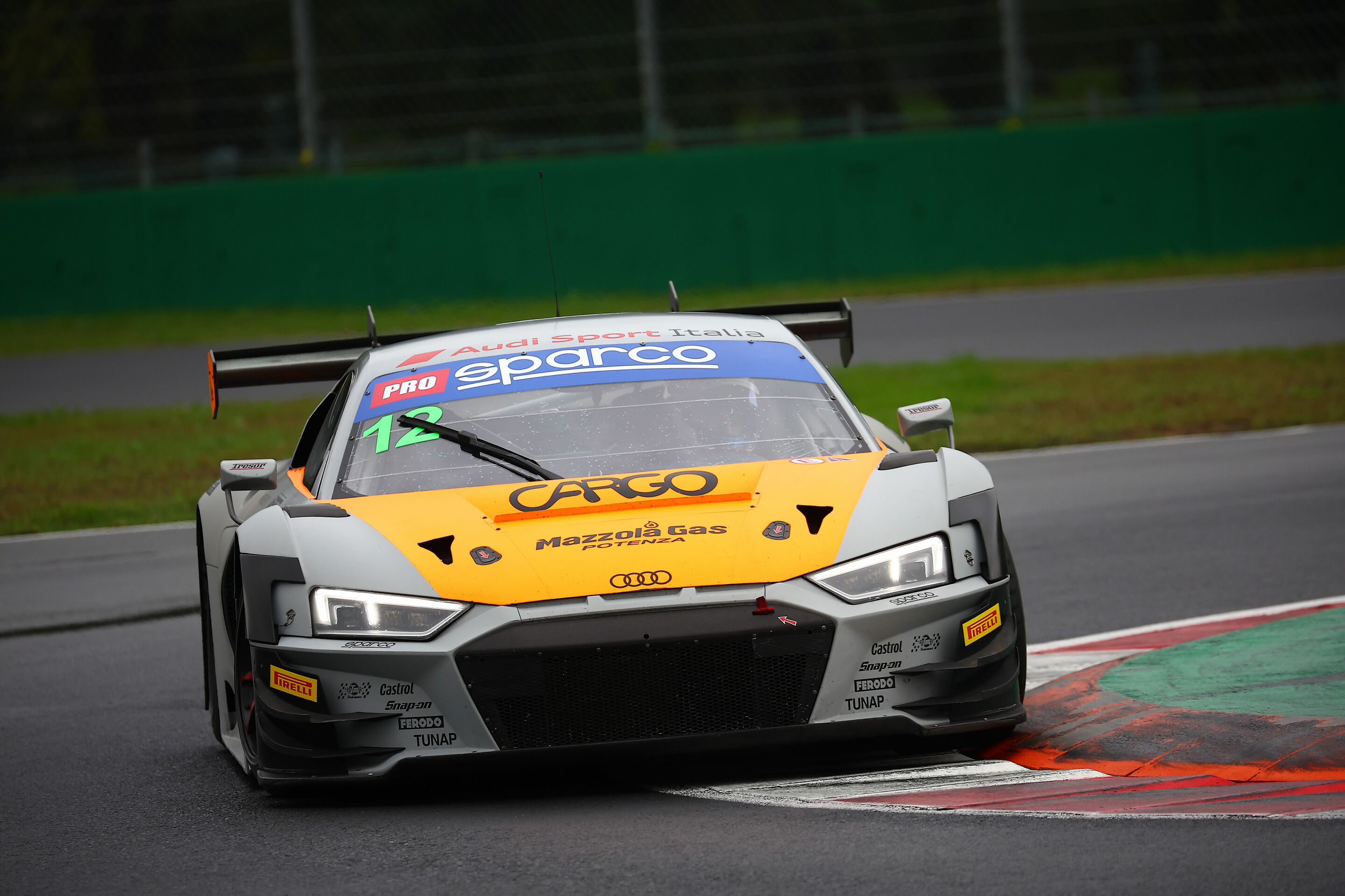 Campionato Italiano Gran Turismo 2024 - Audi R8 LMS #12 (Tresor Audi Sport Italia), Pietro Delli Guanti/Rocco Mazzola