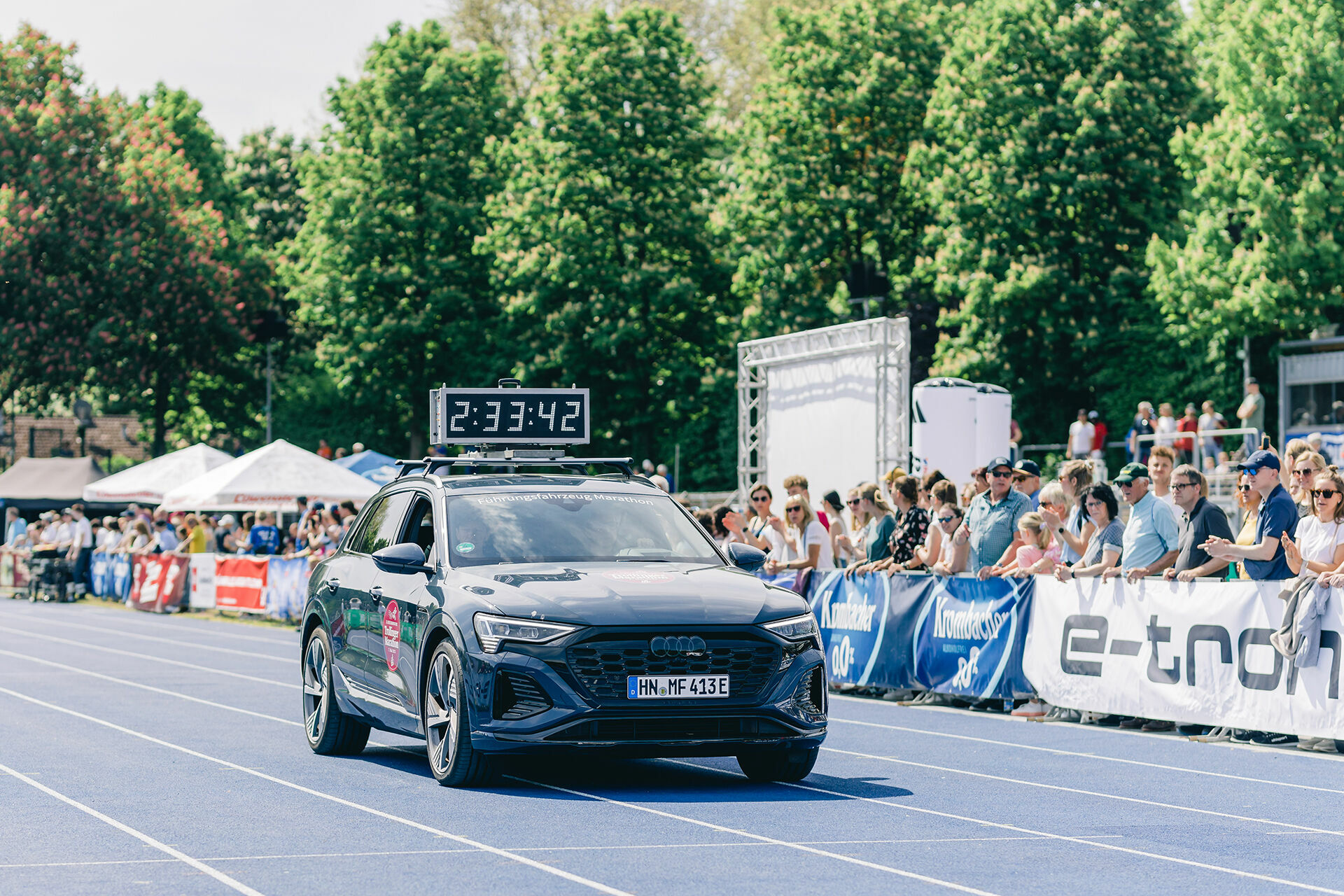 Audi bleibt verlässlicher Partner des Sports in der Region - Audi ist langjähriger Partner des Heilbronner Trollinger Marathons.