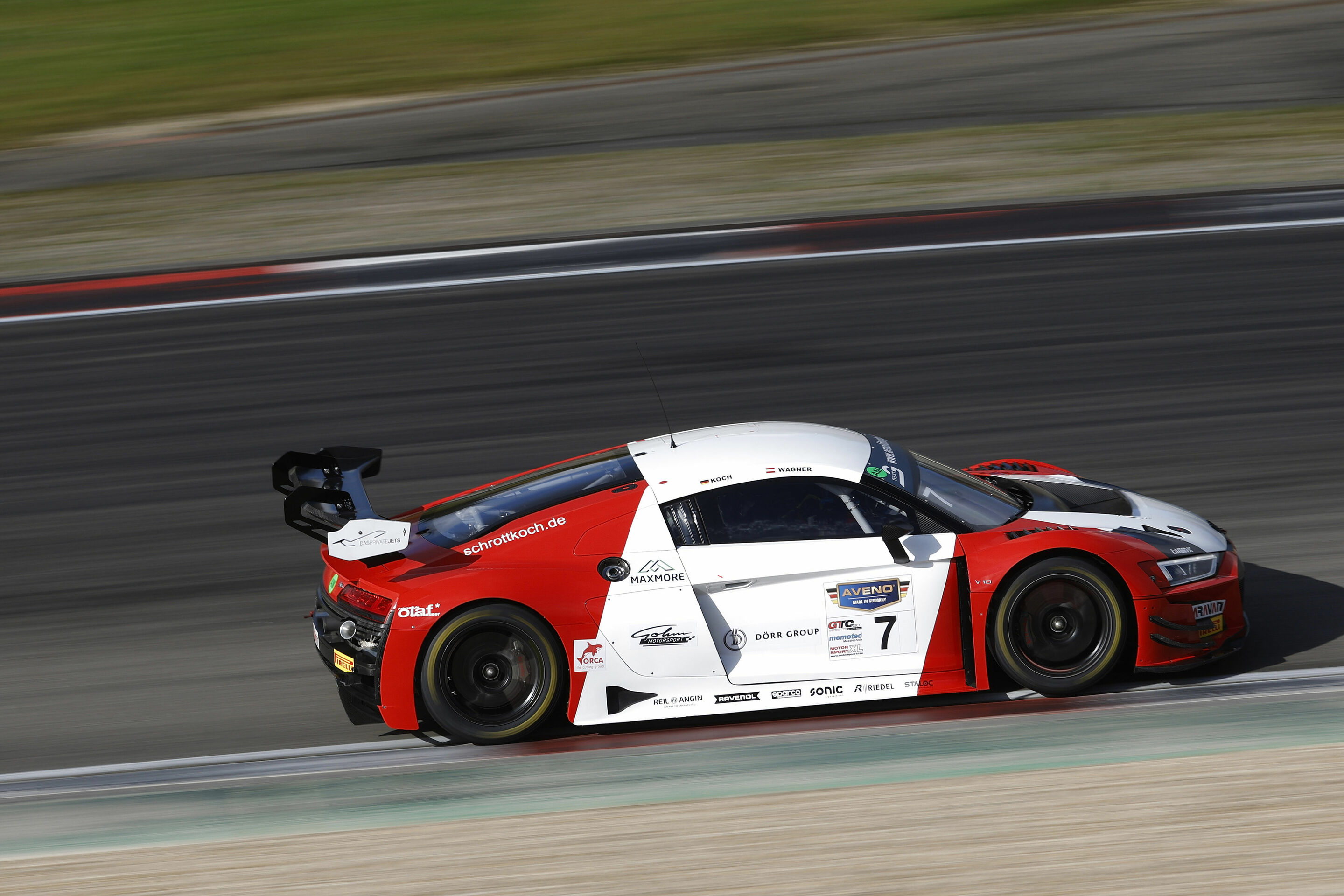 GTC Race 2024 - Audi R8 LMS #7 (Car Collection Motorsport), Klaus Koch/Bernhard Wagner