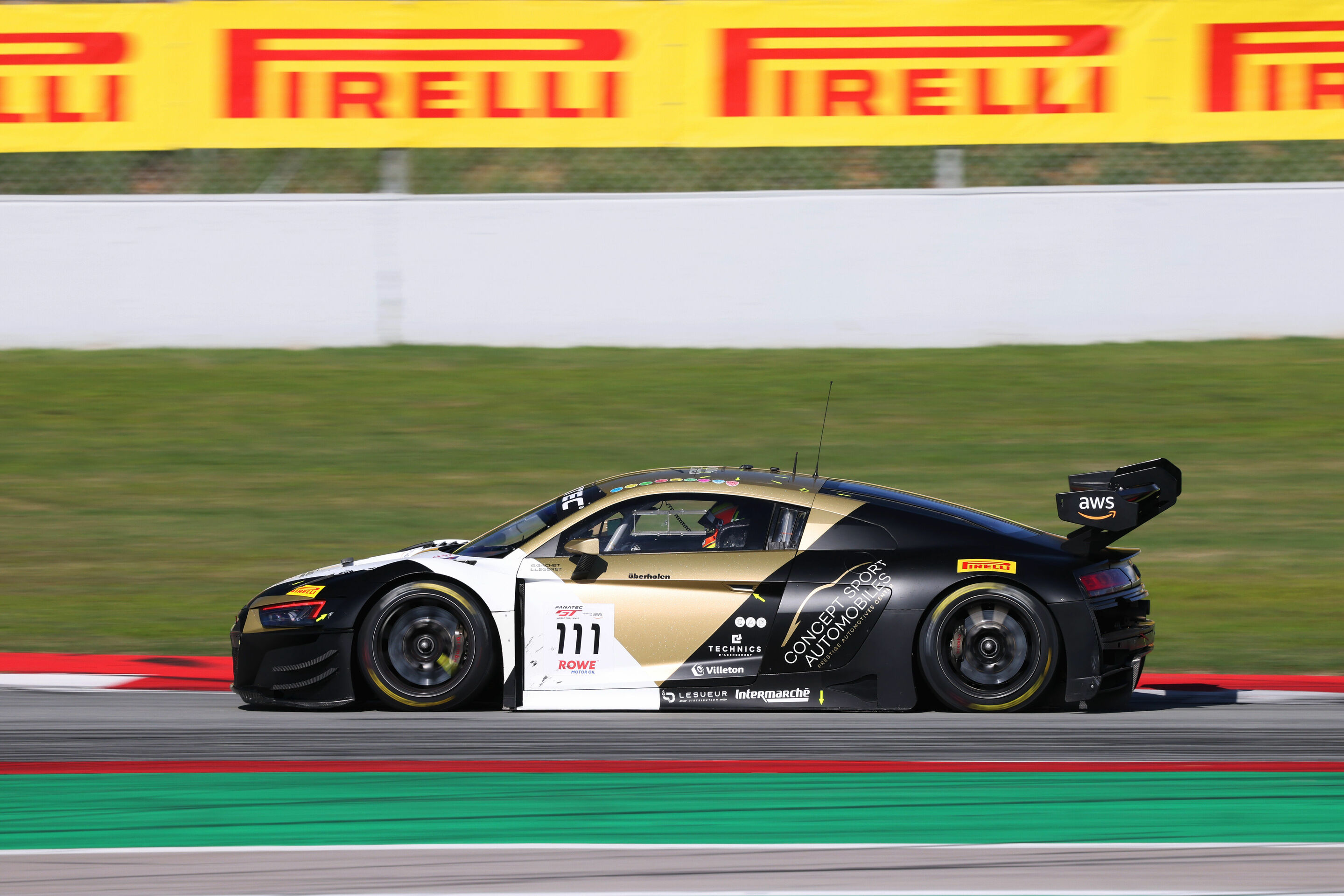 GT World Challenge Europe 2024 - Audi R8 LMS #111 (CSA Racing), Simon Gachet/Lucas Légeret