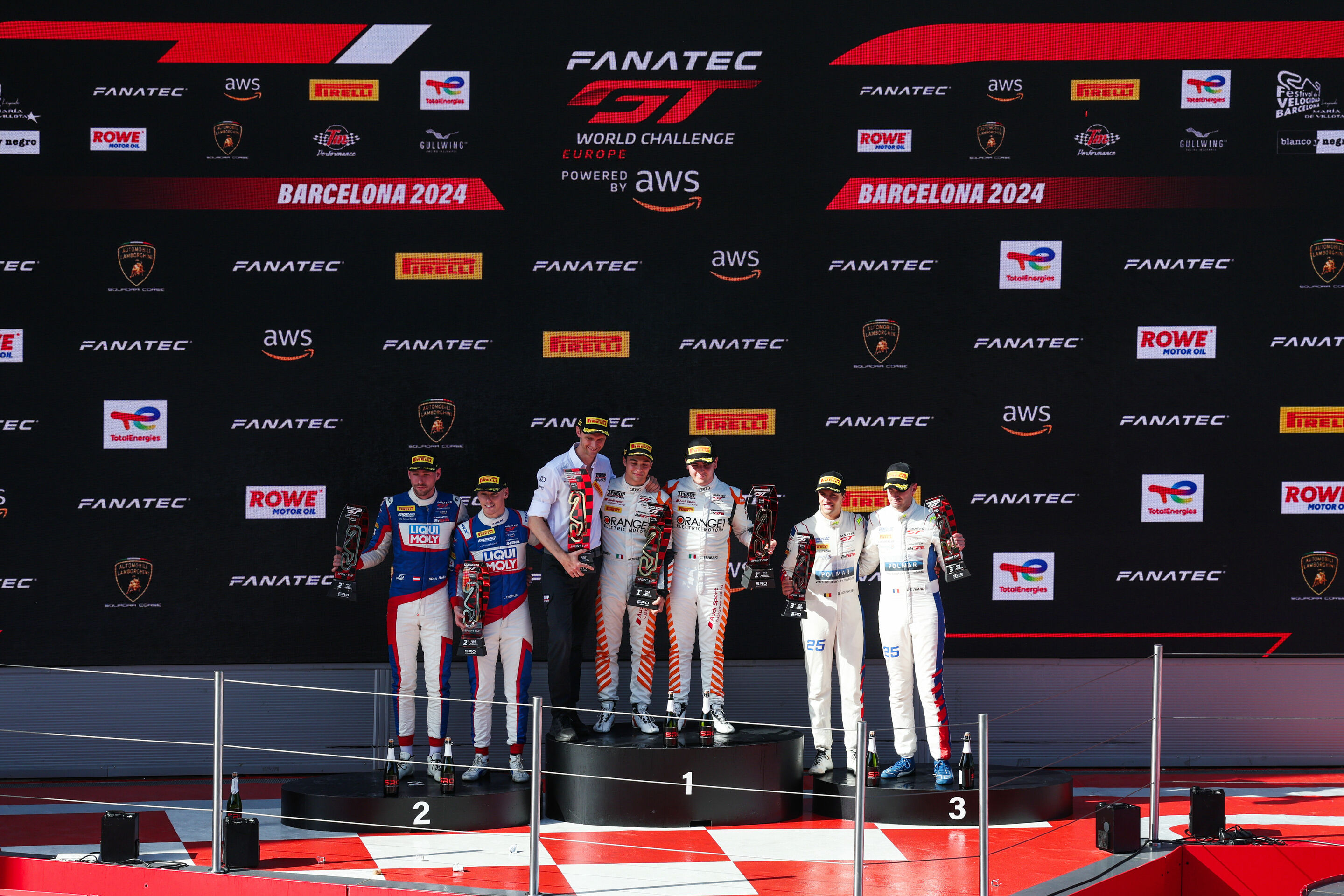 GT World Challenge Europe 2024 - Max Hofer, Luca Engstler, Lorenzo Patrese, Lorenzo Ferrari, Gilles Magnus, Paul Evrard