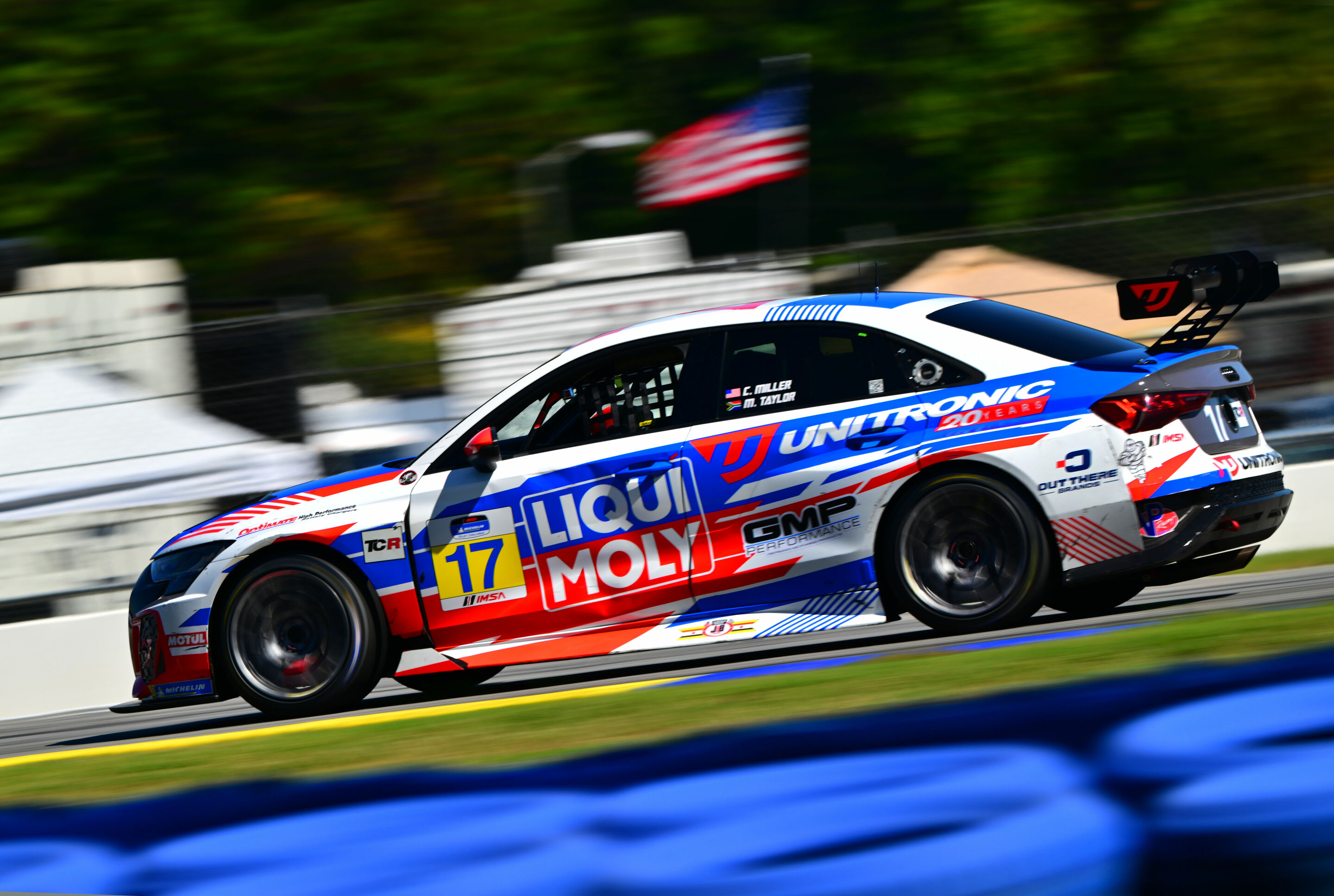 IMSA Michelin Pilot Challenge 2024 - Audi RS 3 LMS #17 (Unitronic/JDC-Miller MotorSports), Chris Miller/Mikey Taylor
