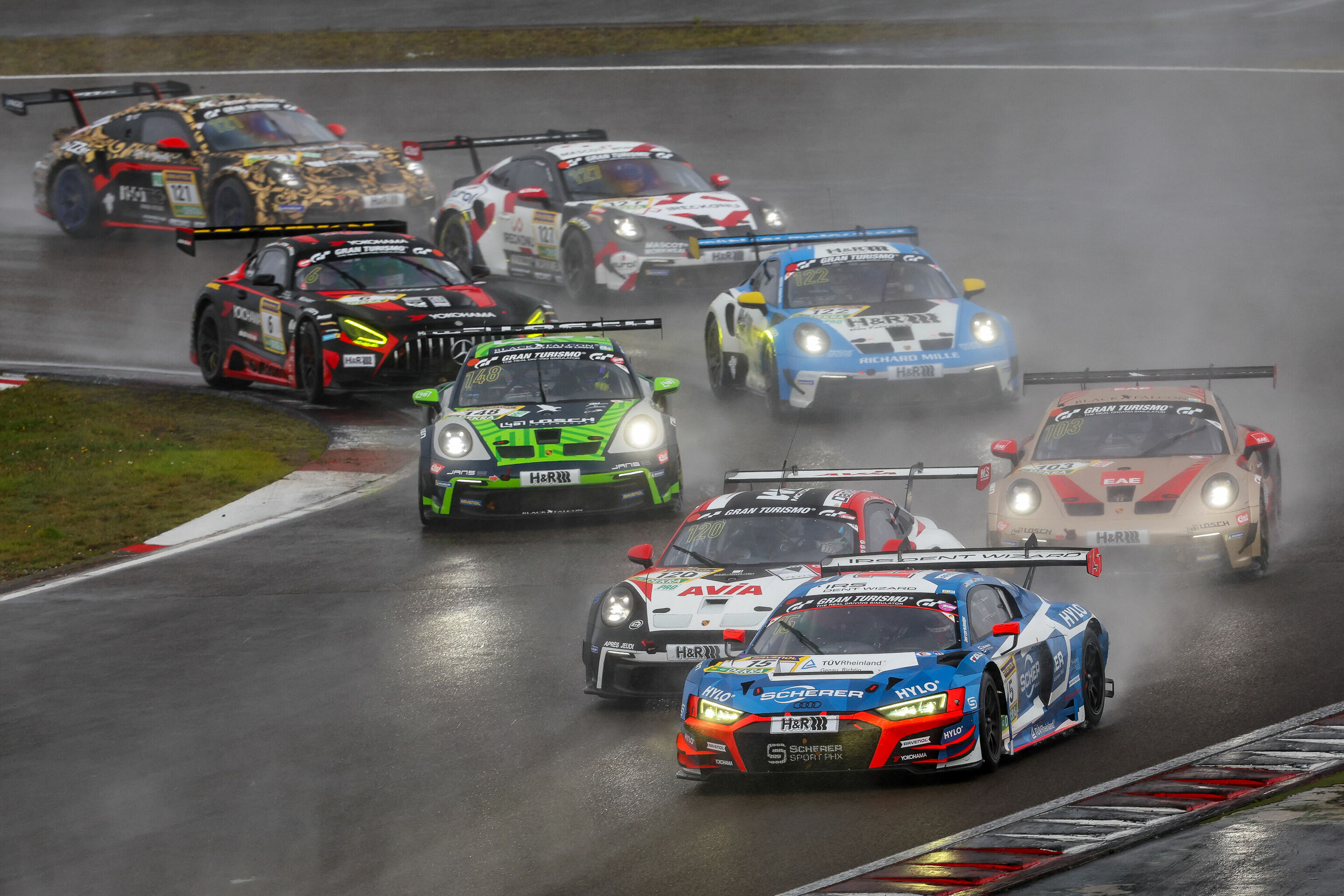Nürburgring Langstrecken-Serie 2024 - Audi R8 LMS #15 (Scherer Sport PHX), Nico Bastian/Frank Stippler