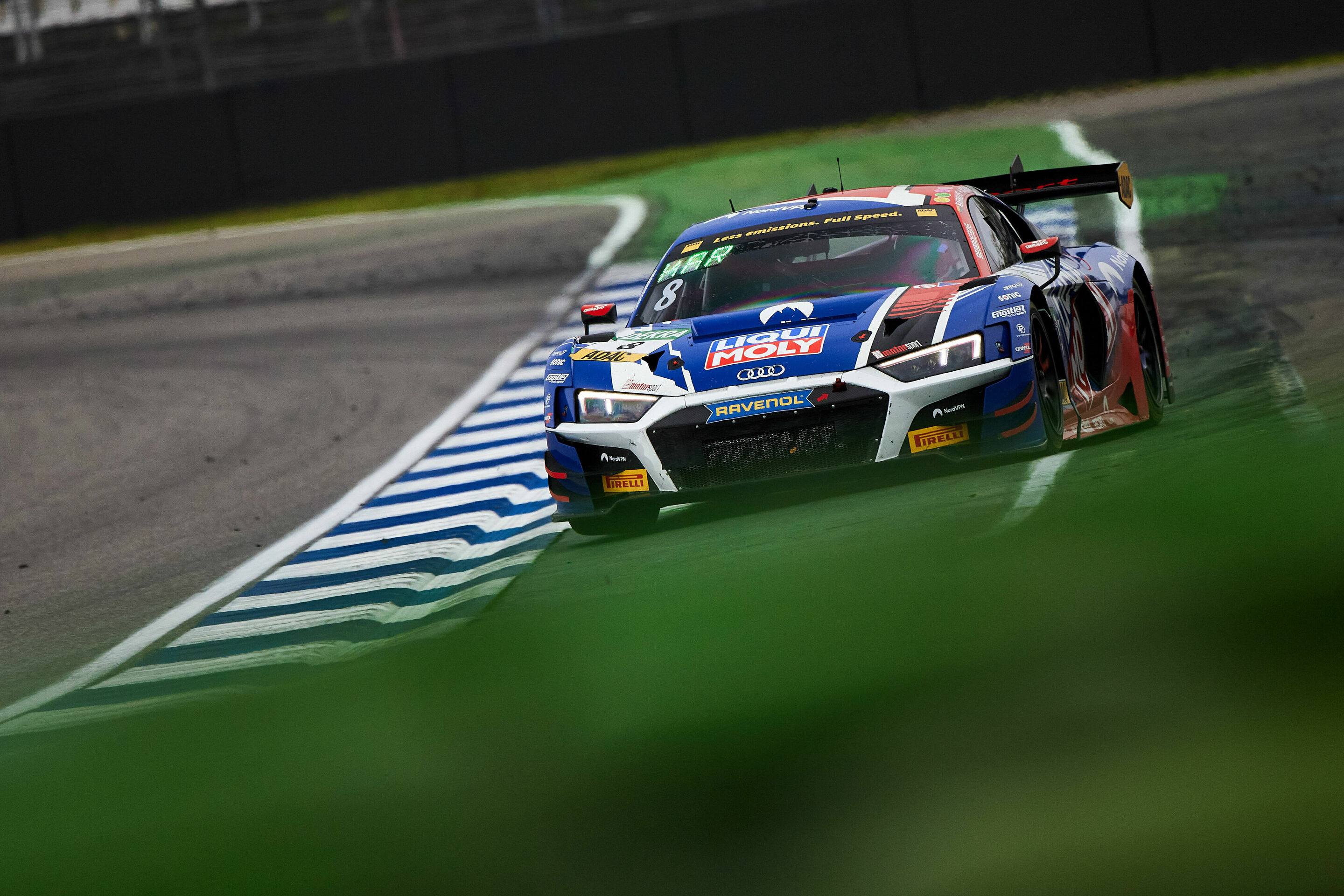 ADAC GT Masters 2024 - Audi R8 LMS #8 (Liqui Moly Team Engstler by NordVPN), Jonas Karklys/Pablo Schumm