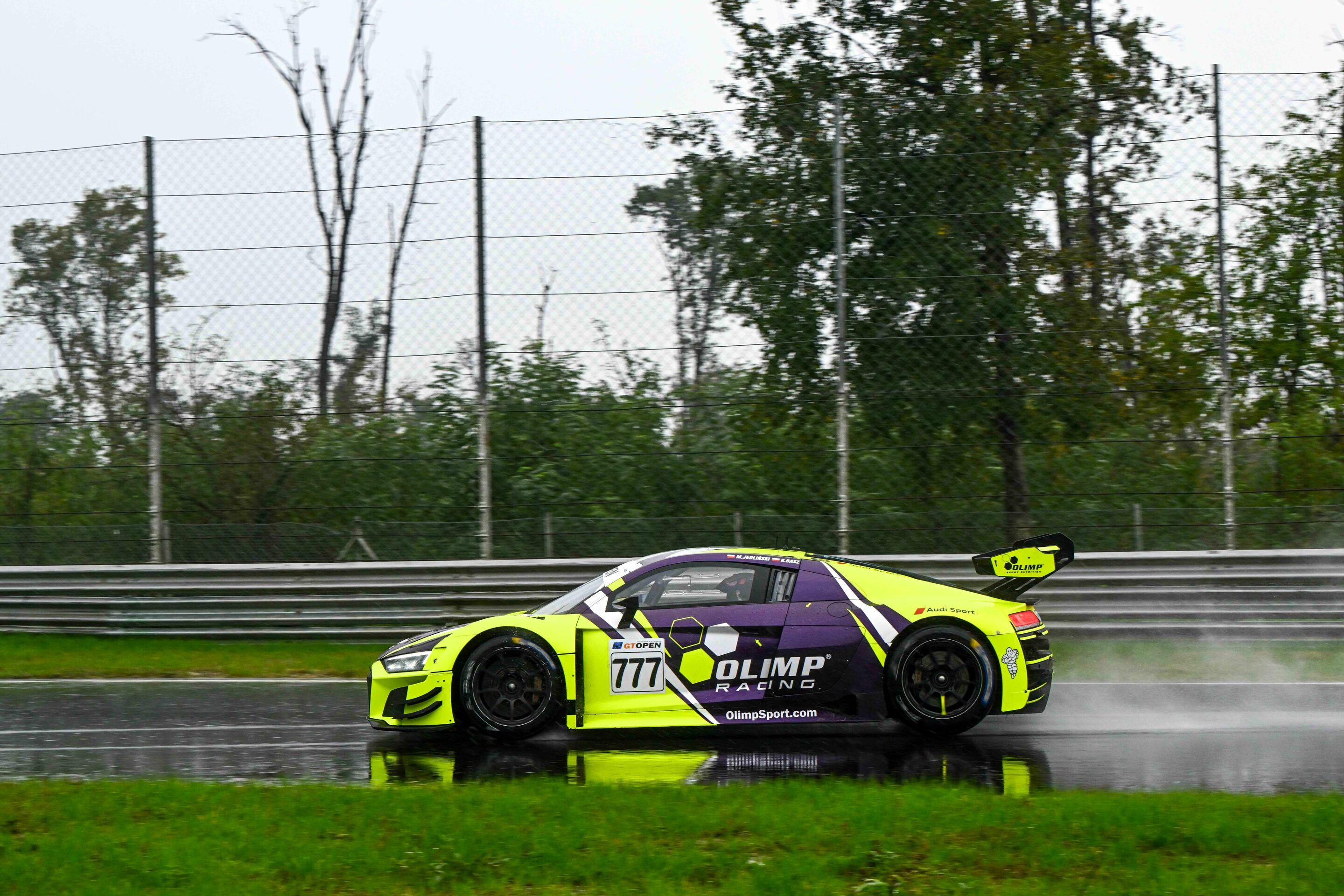 International GT Open 2024 - Audi R8 LMS #777 (Olimp Racing), Marcin Jedlinski/Karol Basz