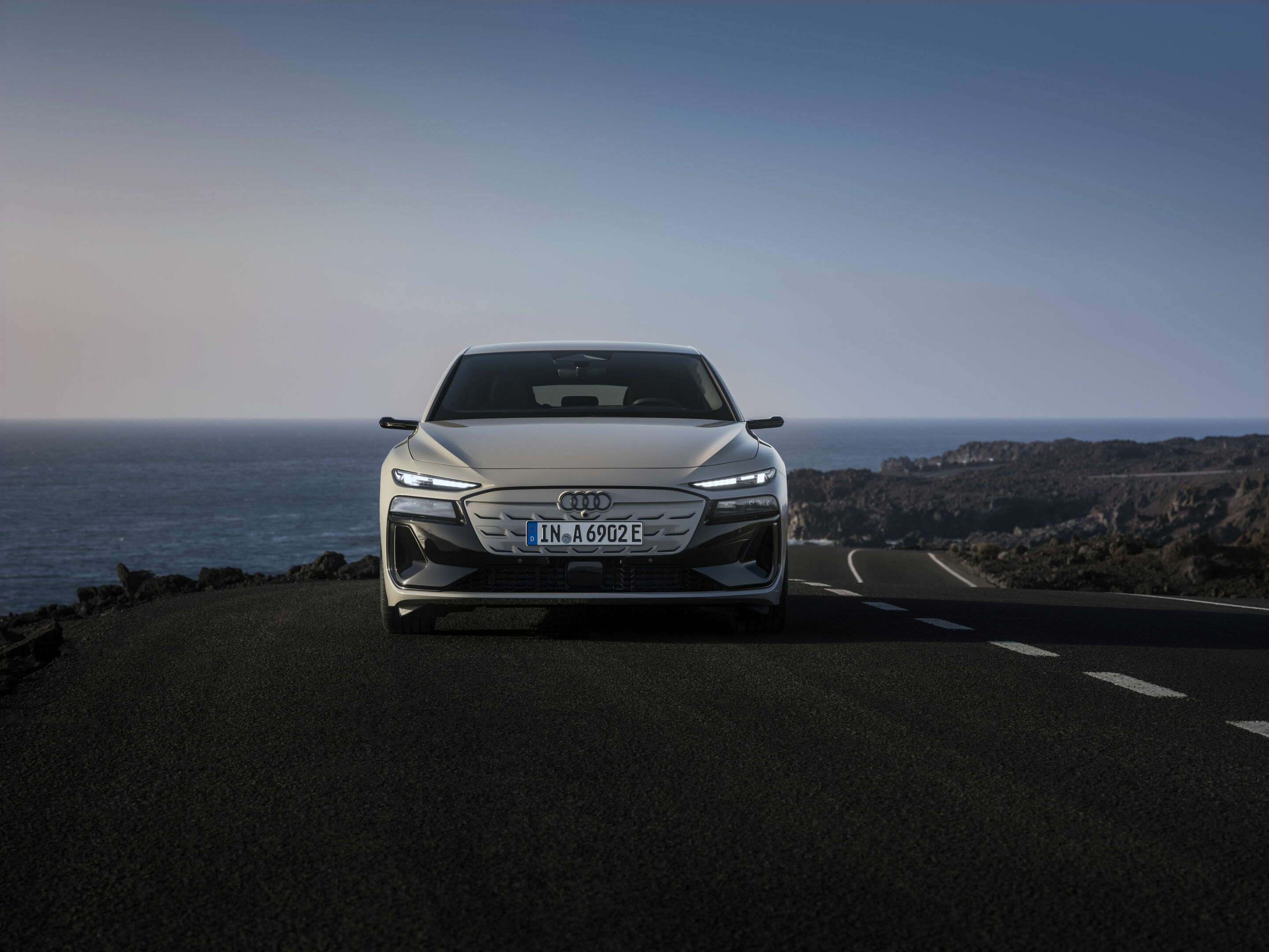Audi A6 Sportback e-tron - Standaufnahme,
Farbe: Siambeige Metallic
