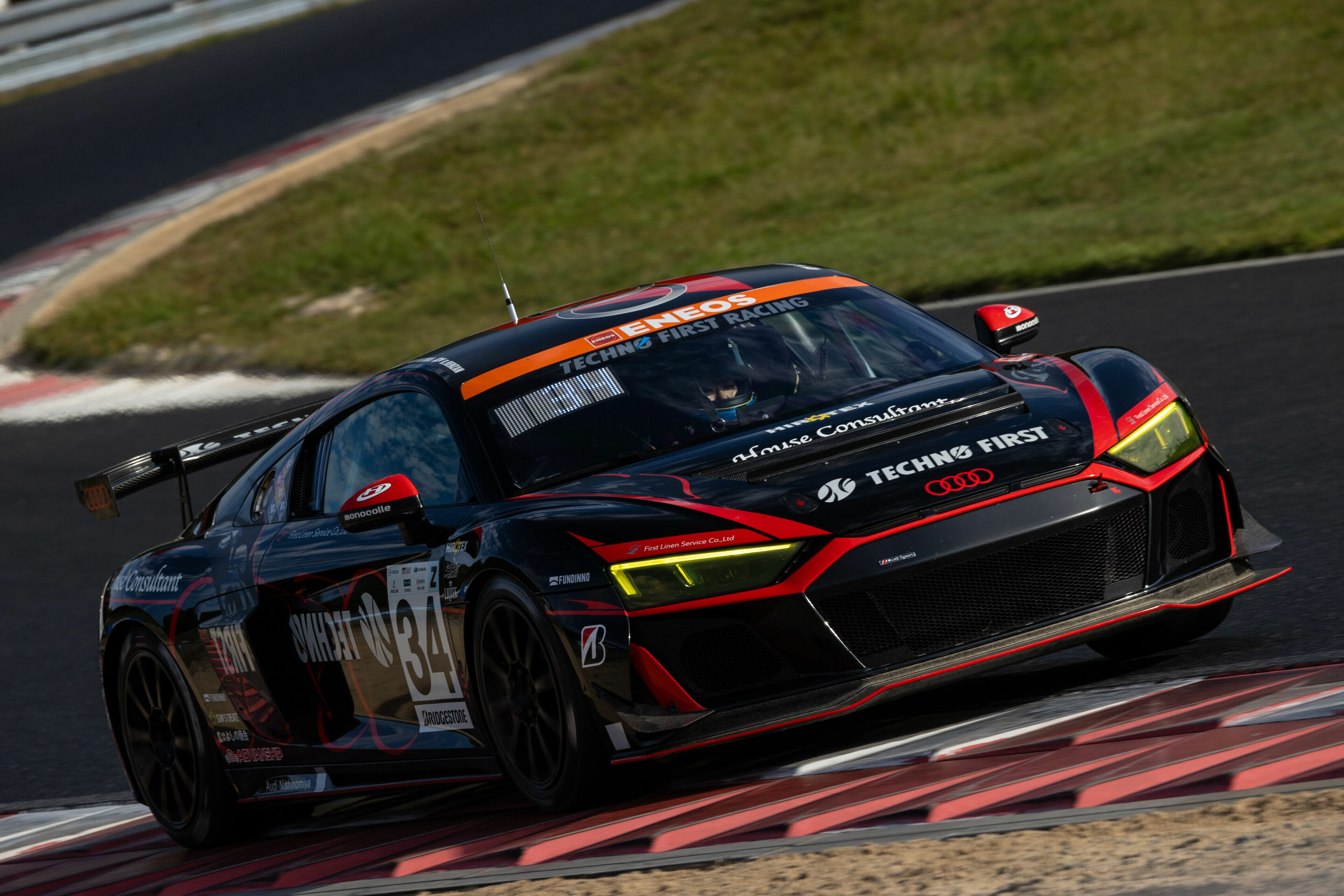 Super Taikyu Series 2024 - Audi R8 LMS GT4 #34 (Techno First), Masaki Kanou/Ryomo Henzan/Hironobu Yasuda/Riki Okusa