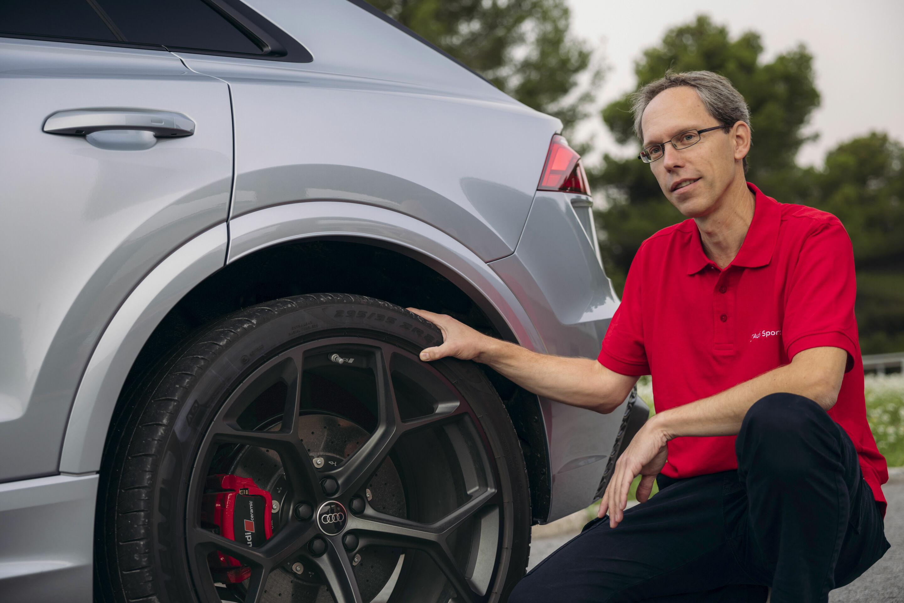 Fahrwerksentwickler Roland Waschkau - Roland Waschkau ist seit über 25 Jahren für Audi tätig und in der Fahrwerksentwicklung für RS-Fahrzeuge zuständig.