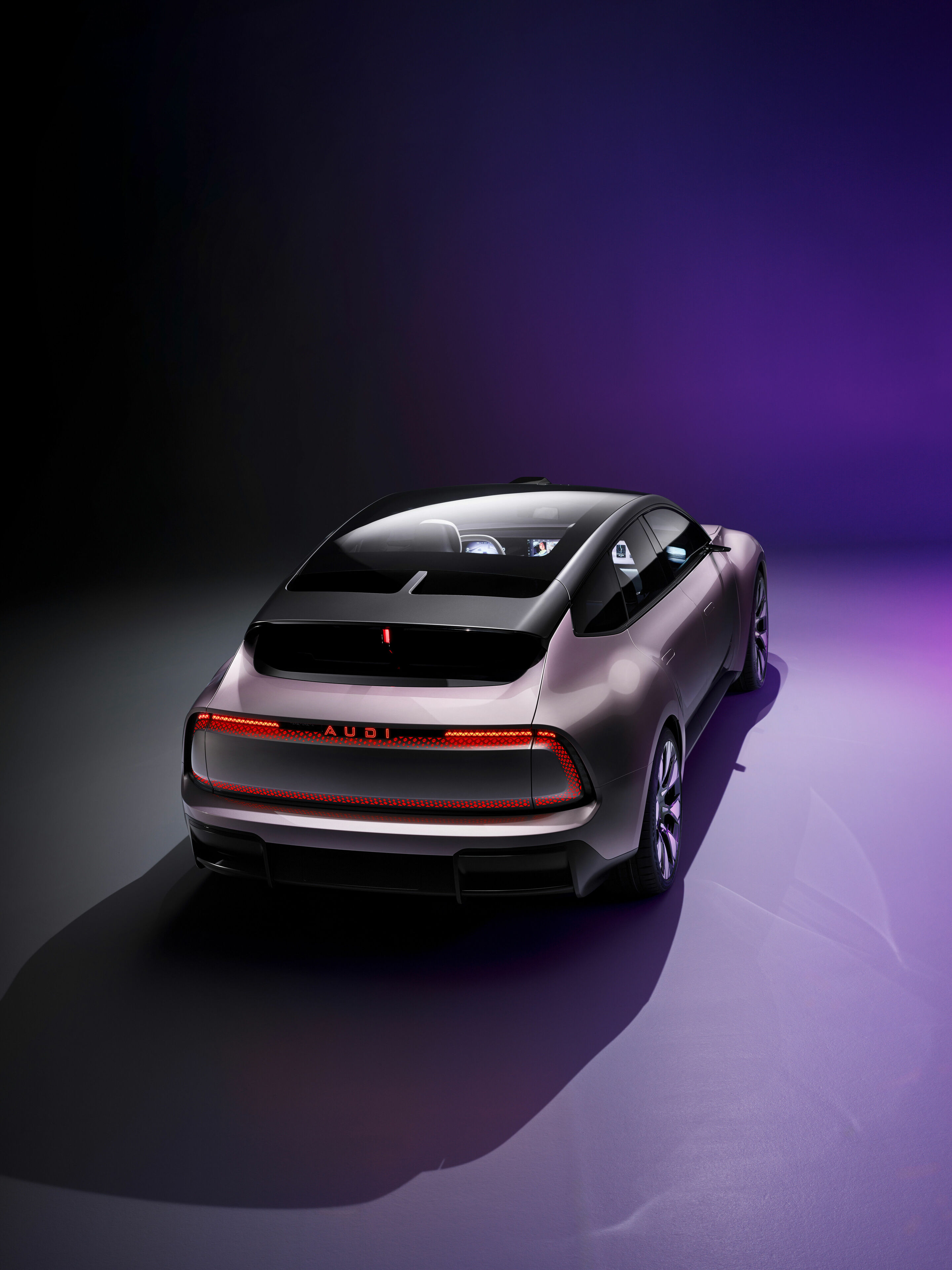 AUDI E concept - Standaufnahme, 
Farbe: Morning Haze