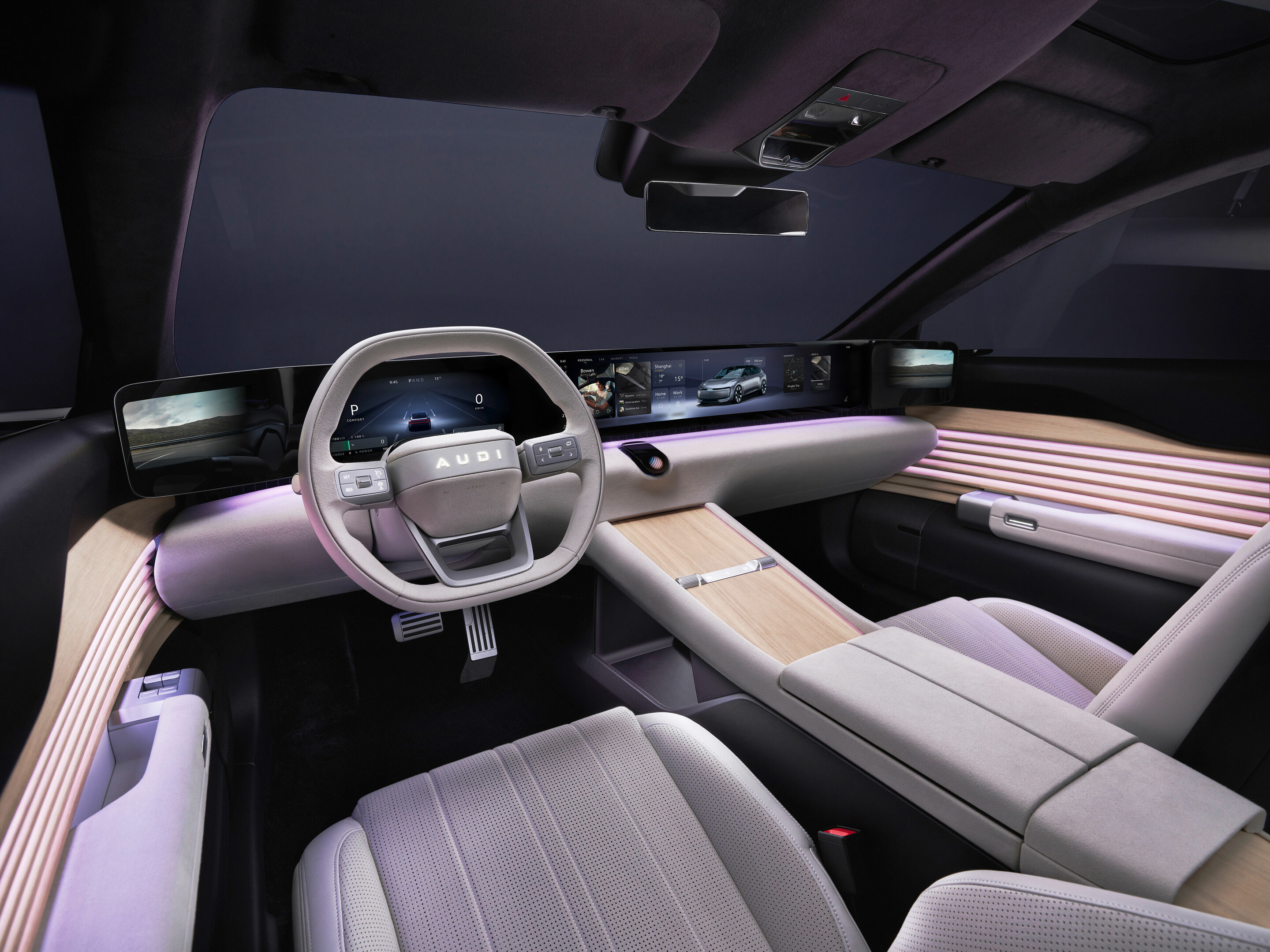 AUDI E concept - Cockpit