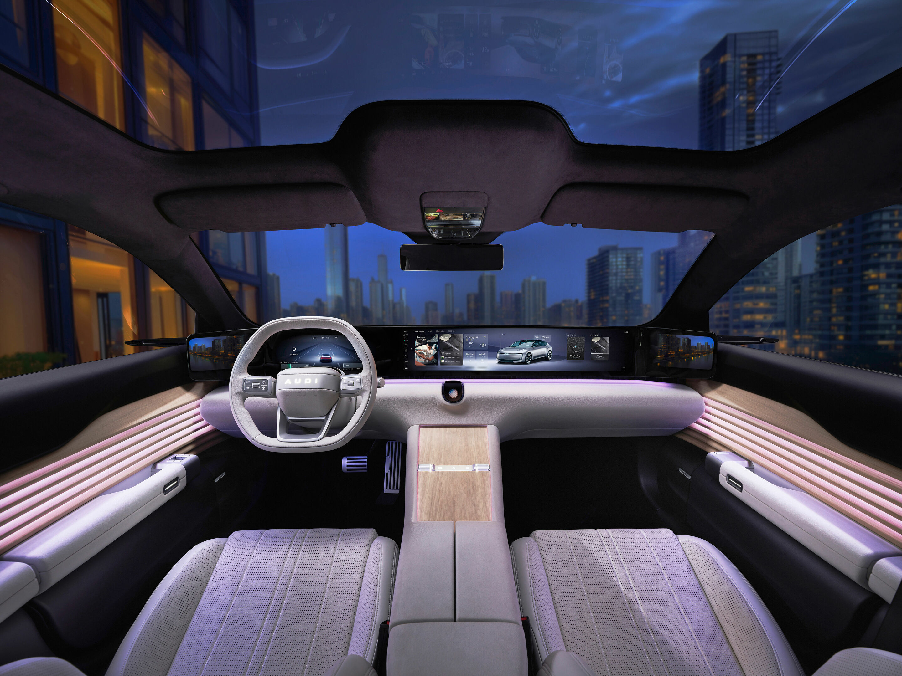 AUDI E concept - Cockpit