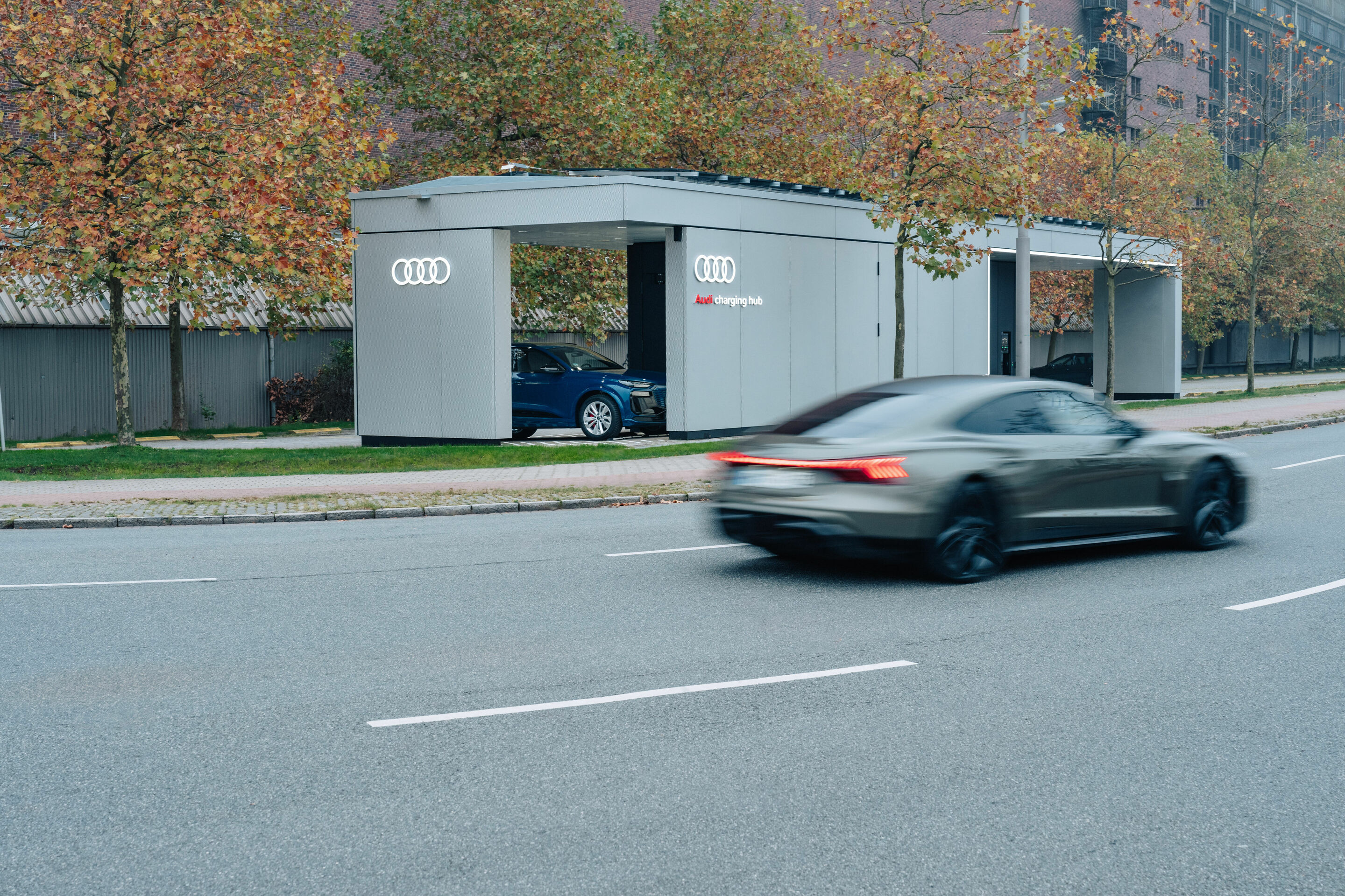 Opening of the Audi charging hub in Bremen - Audi is setting another milestone in the expansion of its urban charging infrastructure.