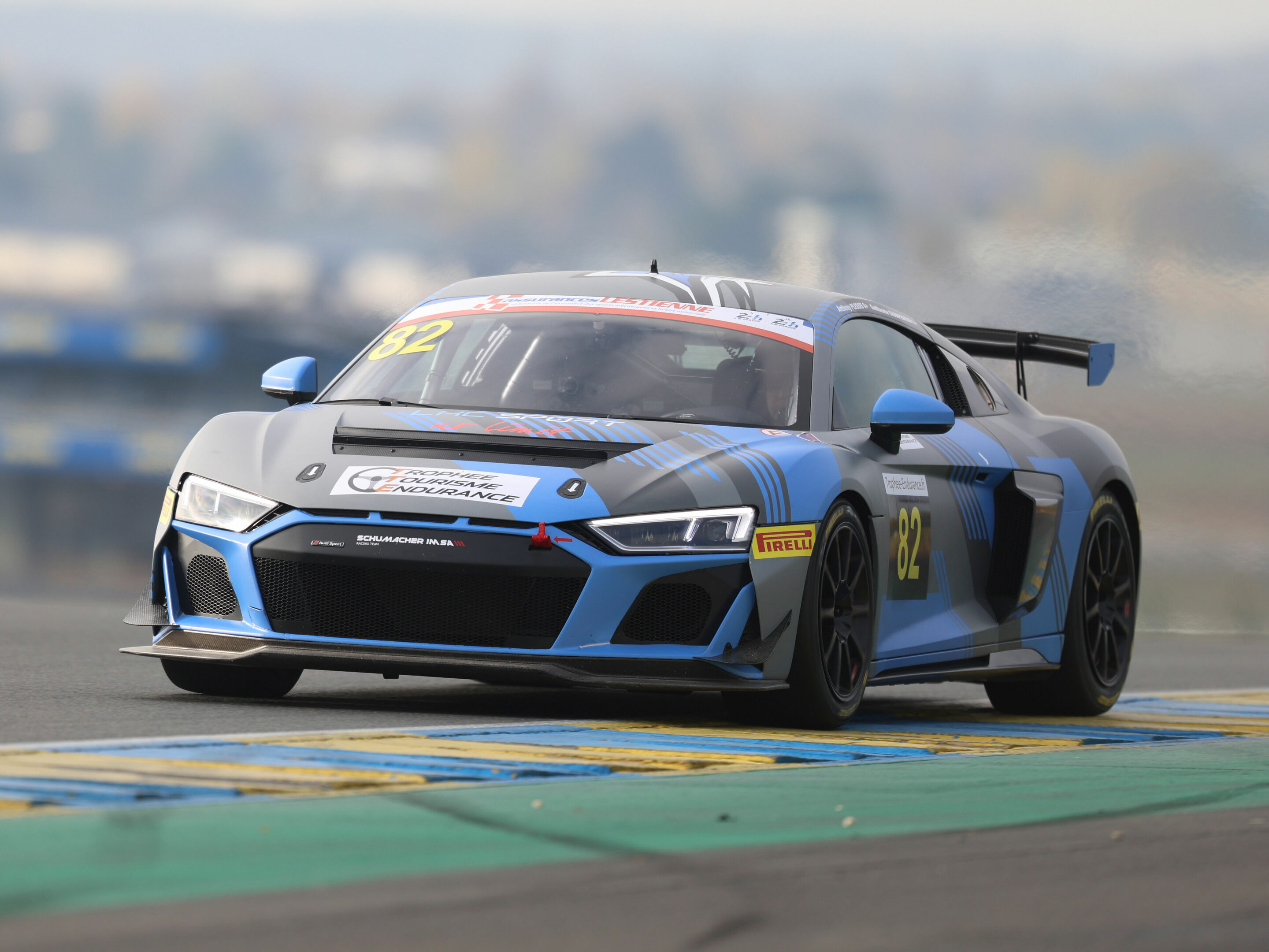 Trophee Tourisme Endurance 2024 - Audi R8 LMS GT4 #82 (Loca Racing), Guillaume Charentier/Anthony Plessis