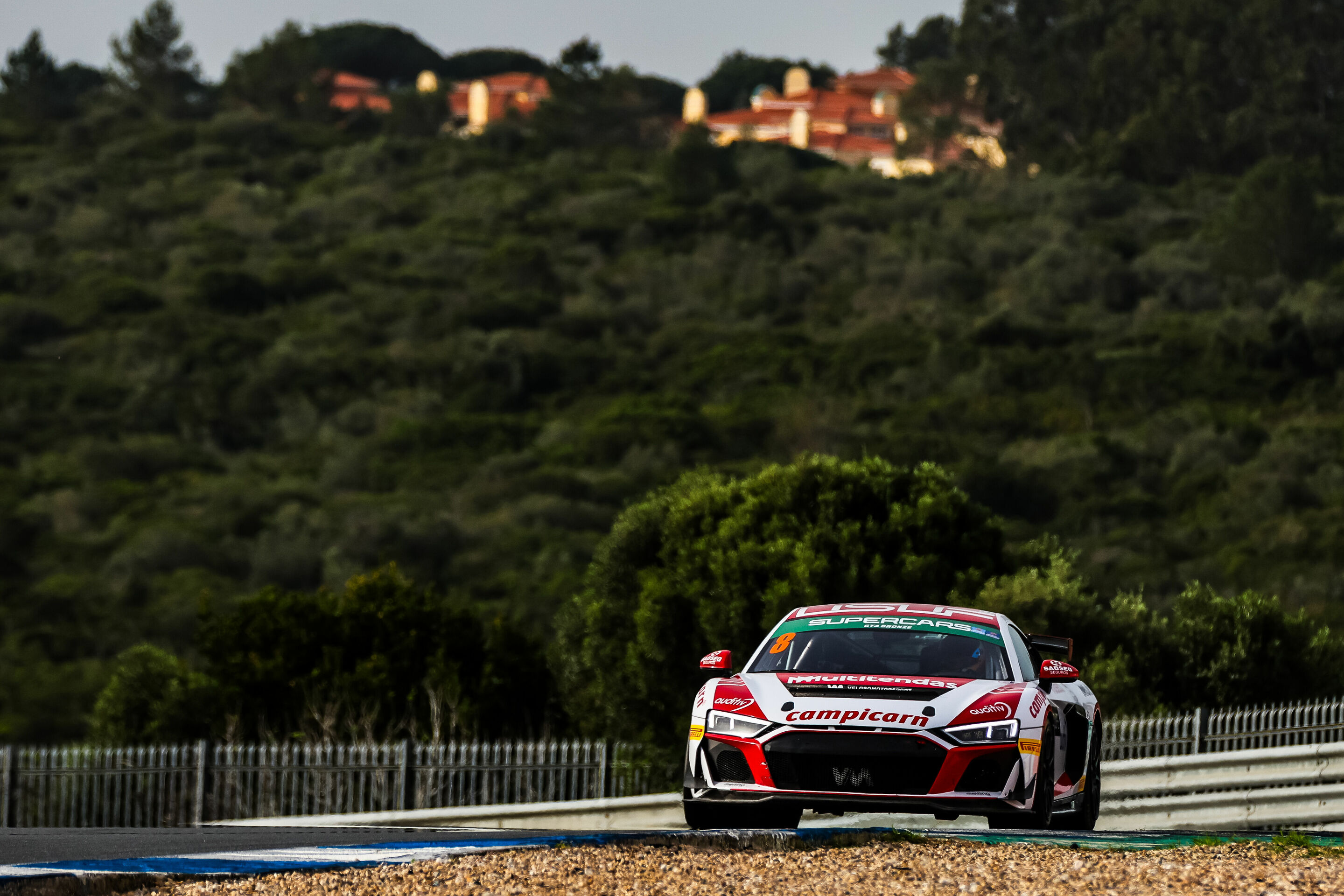 Campeonato de Portugal de Velocidade 2024 - Audi R8 LMS GT4 #8 (Veloso Motorsport), Patrick Cunha/Jorge Rodrigues