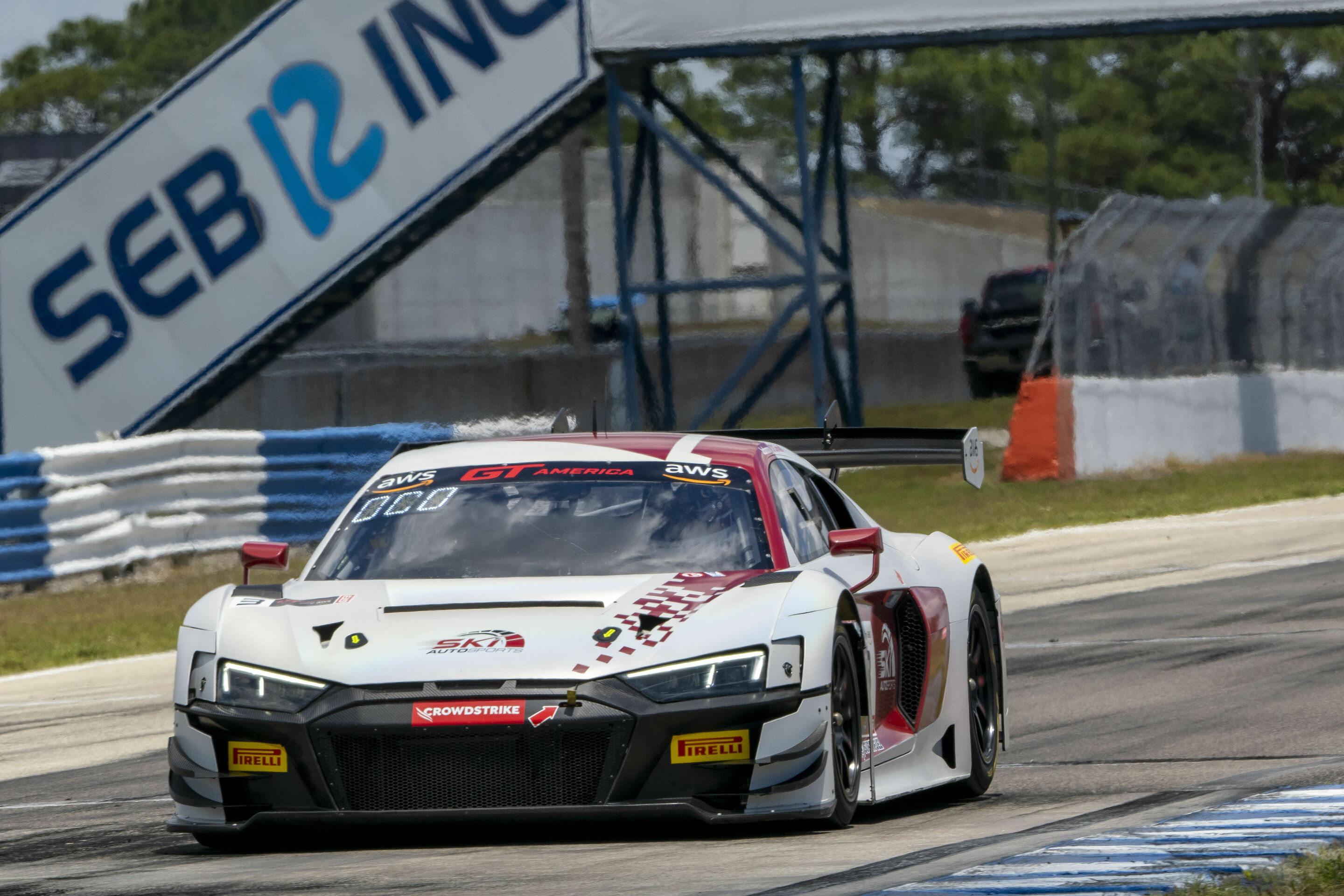 GT America 2024 - Audi R8 LMS #3 (SKI Autosports), Johnny O'Connell