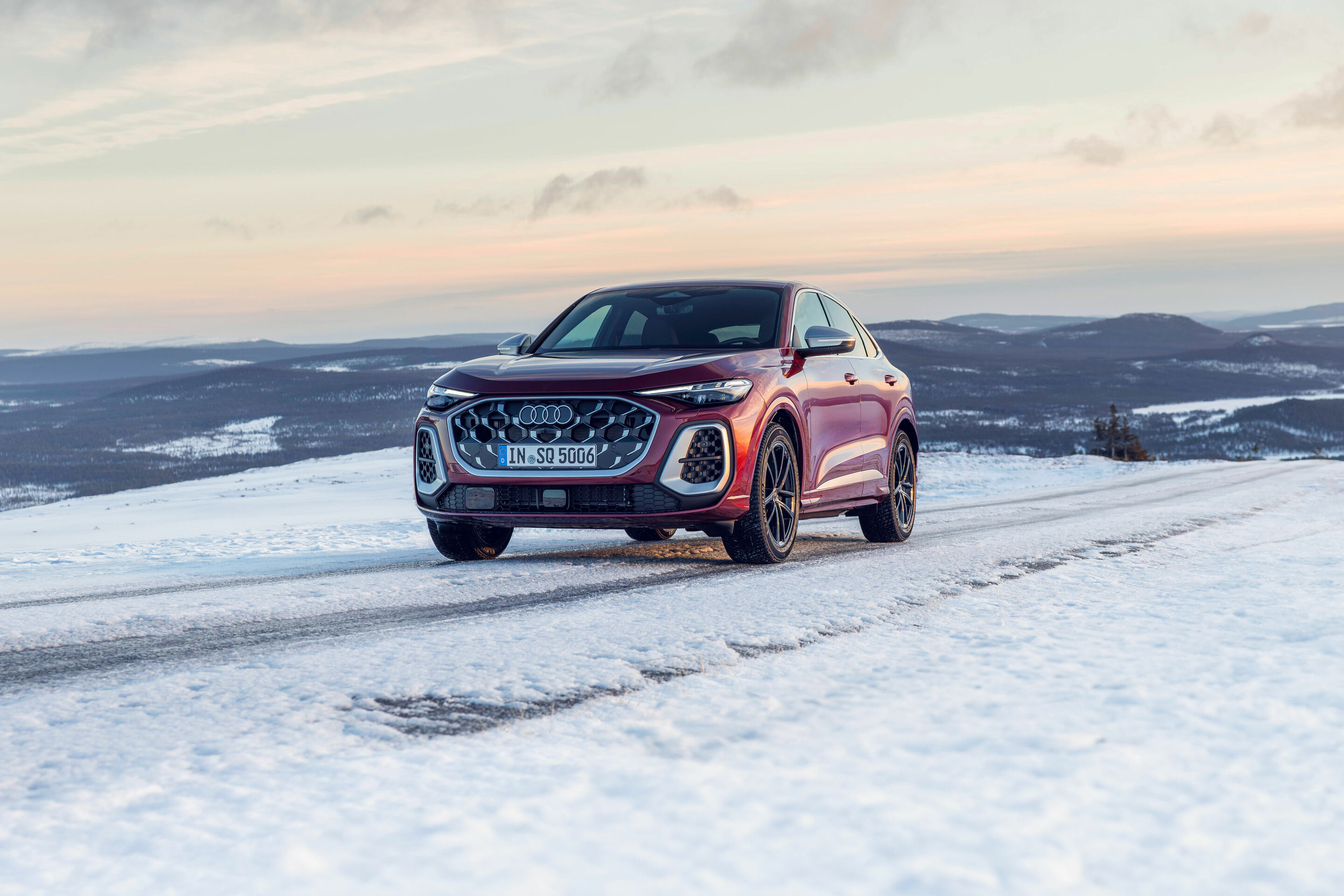 Audi SQ5 Sportback - Audi SQ5 Sportback im Schnee