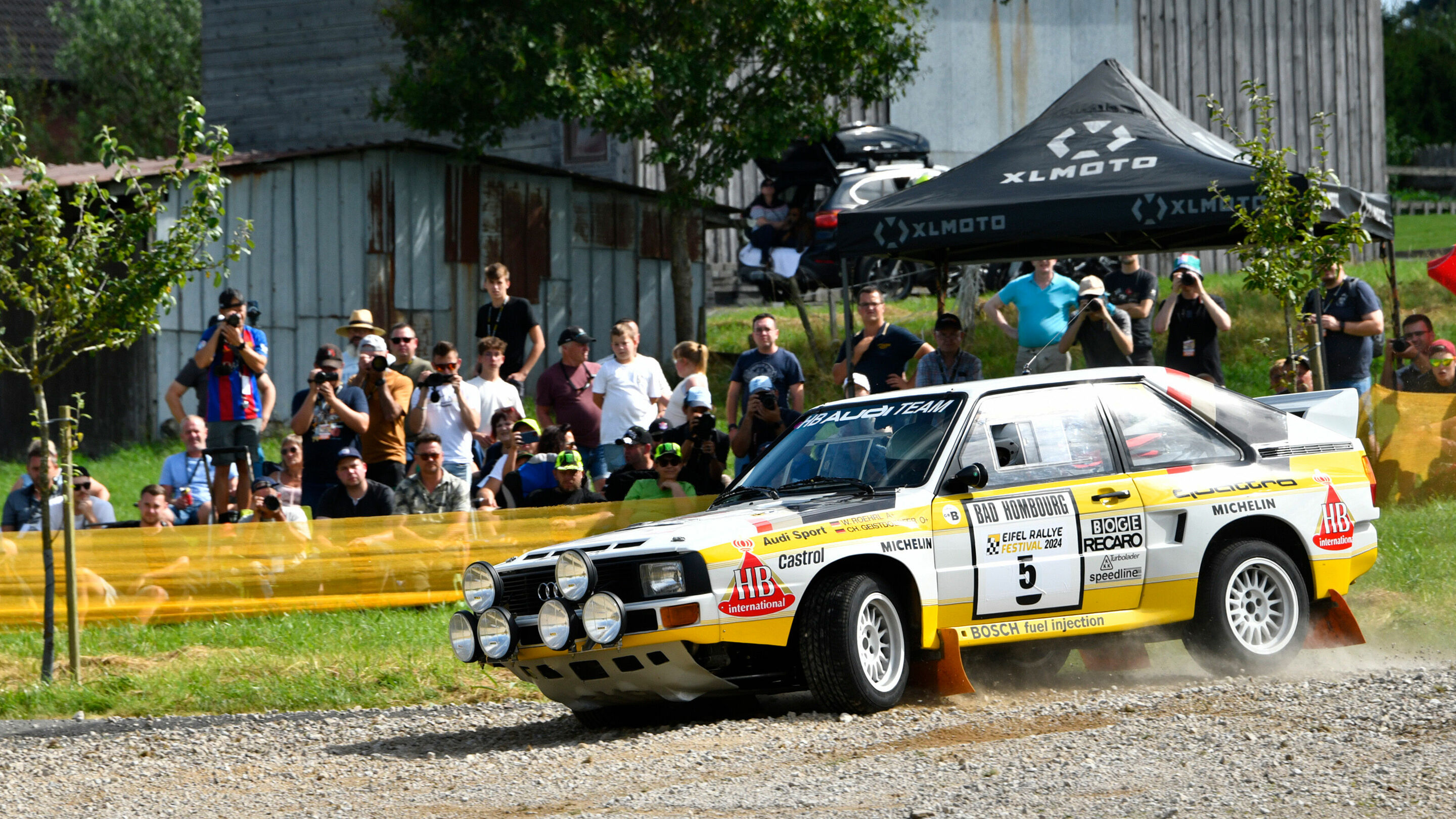 Audi Tradition startet in die Saison 2025 - Audi Tradition nimmt am Eifel Rallye Festival (24. bis 26. Juli 2025) in Daun teil.