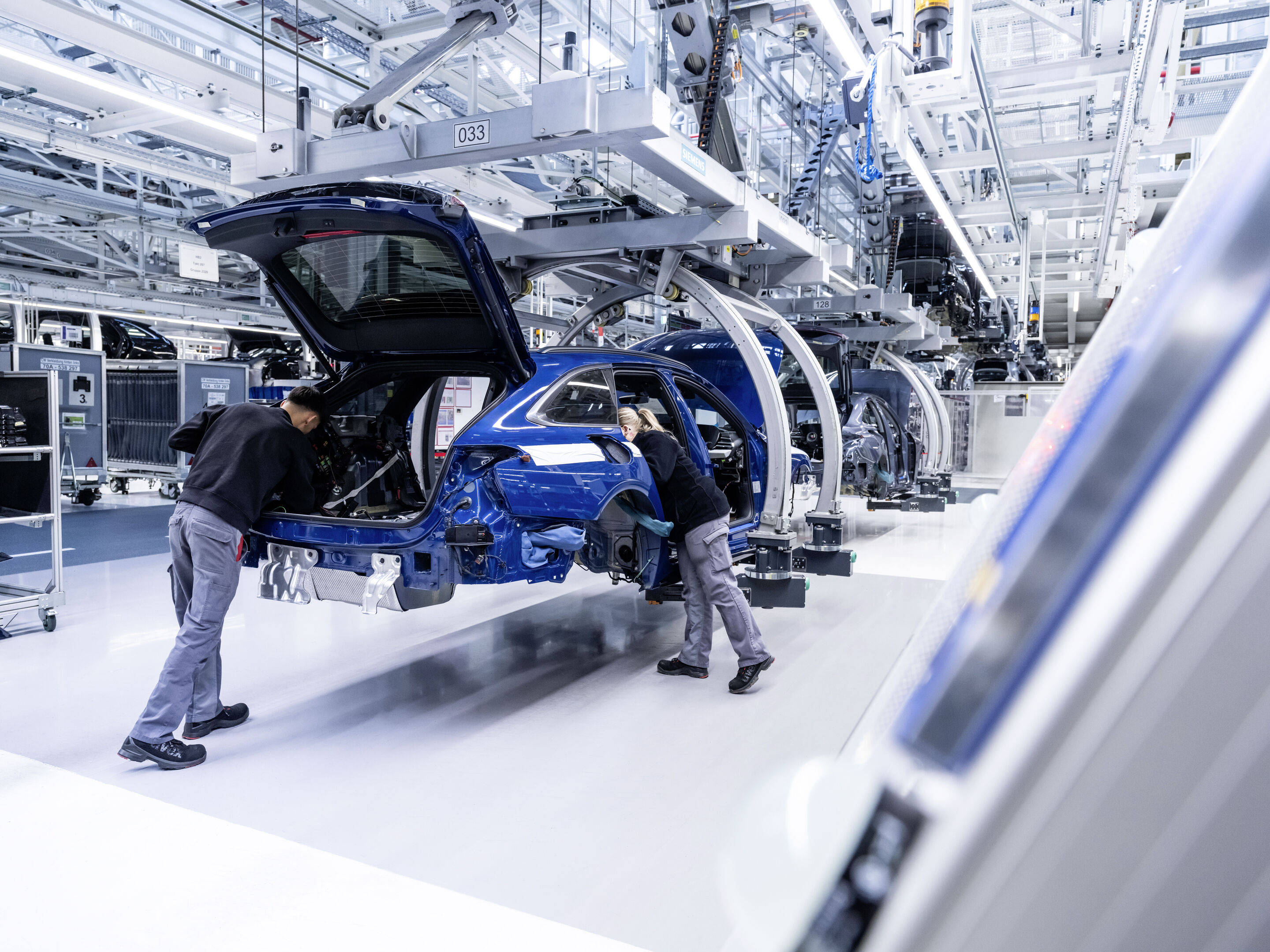 Produktion Audi A6 am Standort Neckarsulm - Montage