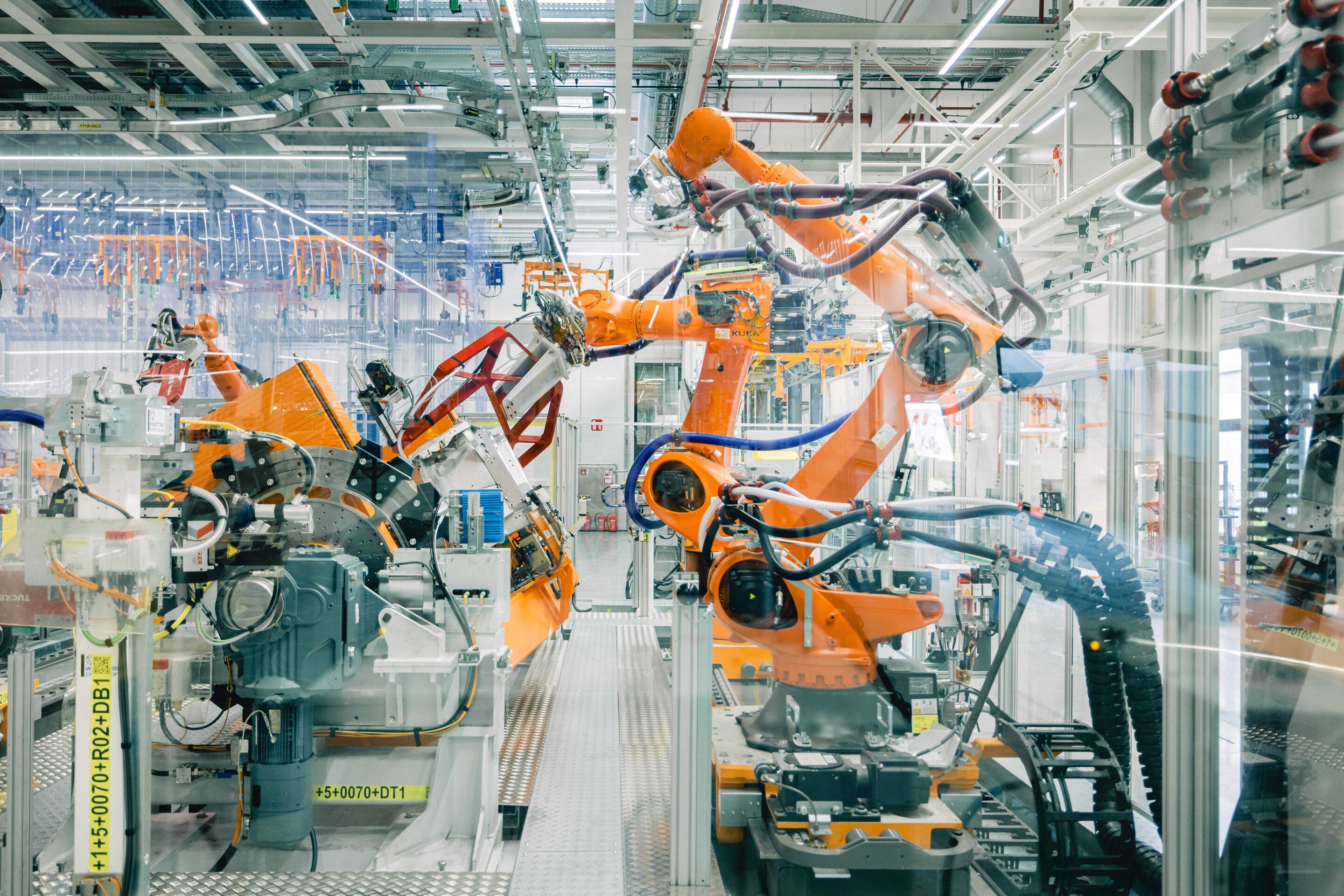 Virtually controlled production a first in Audi body shop - The new automation system enables flexible, data-driven production and will initially be used in the body shop at Böllinger Höfe.