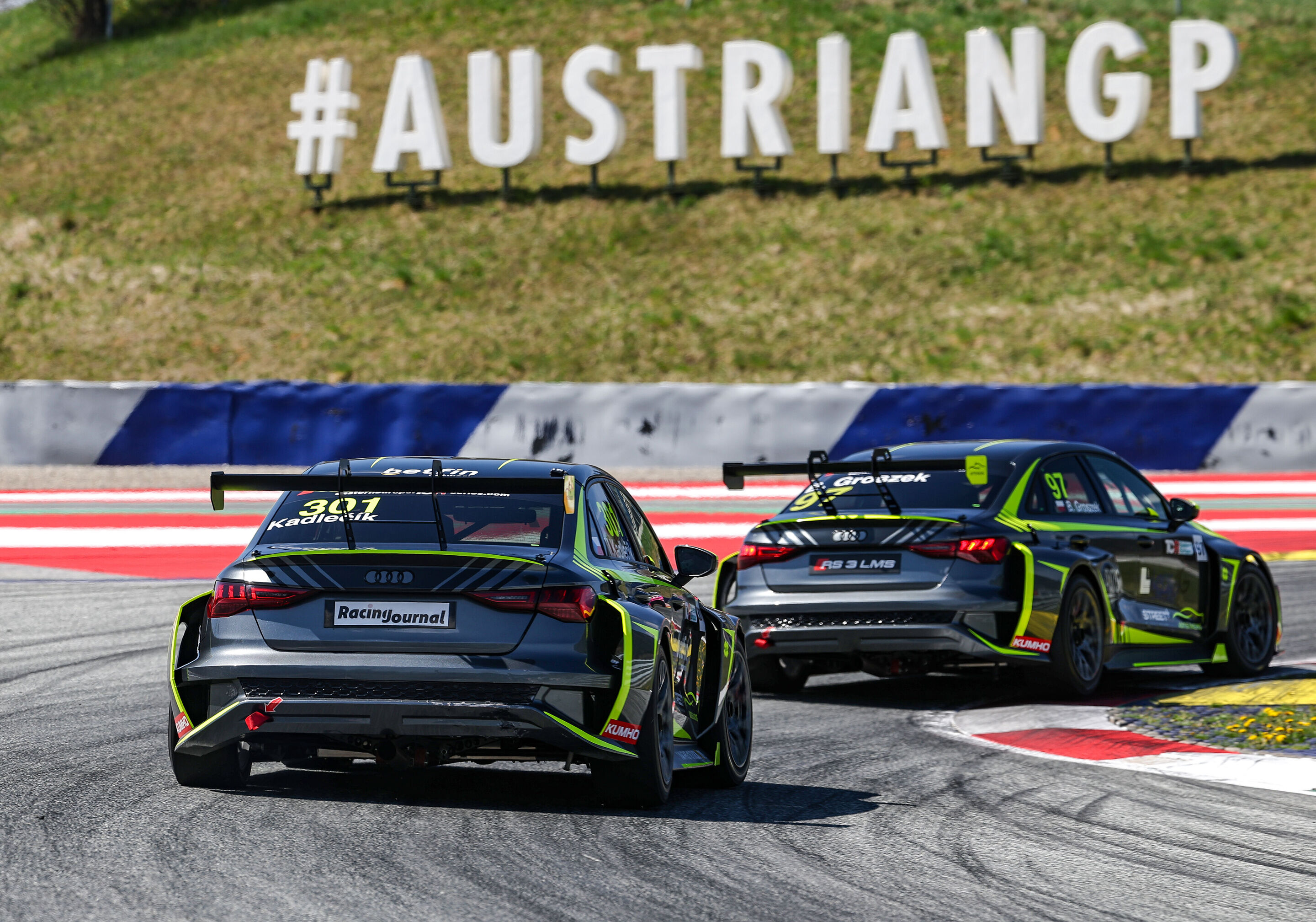 TCR Eastern Europe 2025 - Audi RS 3 LMS #97 (Aditis Racing), Bartosz Groszek; Audi RS 3 LMS #301 (Aditis Racing), Martin Kadlečik