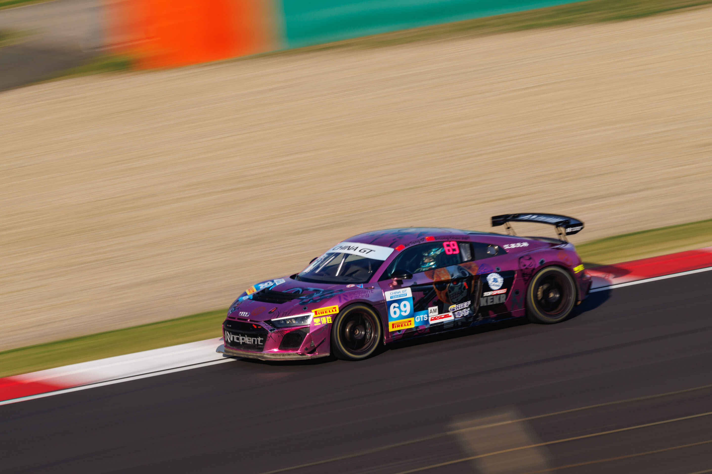 China GT Championship 2025 - Audi R8 LMS GT4 #69 (Incipient Racing), Chen Sitong/Air Tong Yu