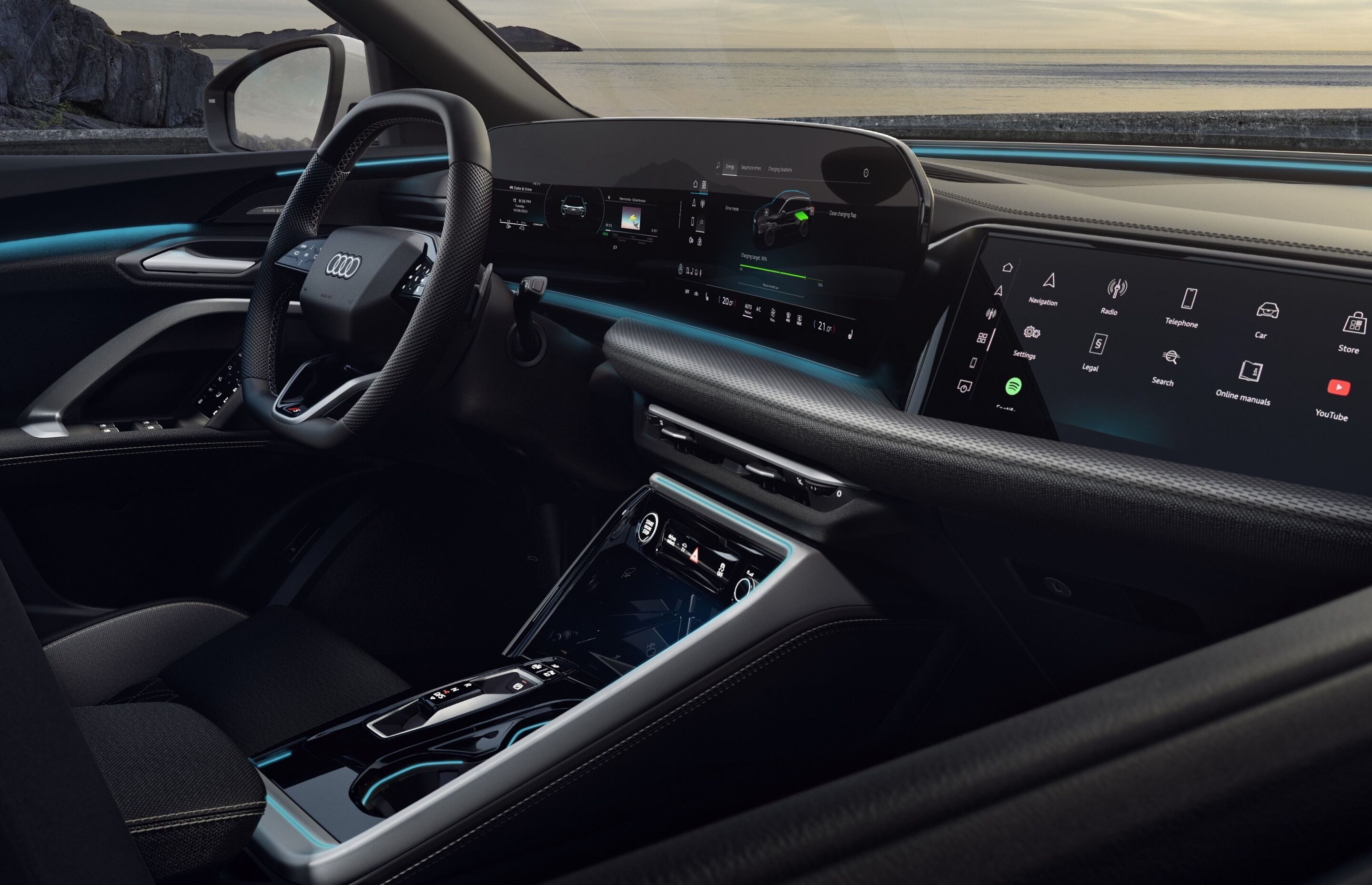 Audi Q5 SUV e-hybrid - Innenraum