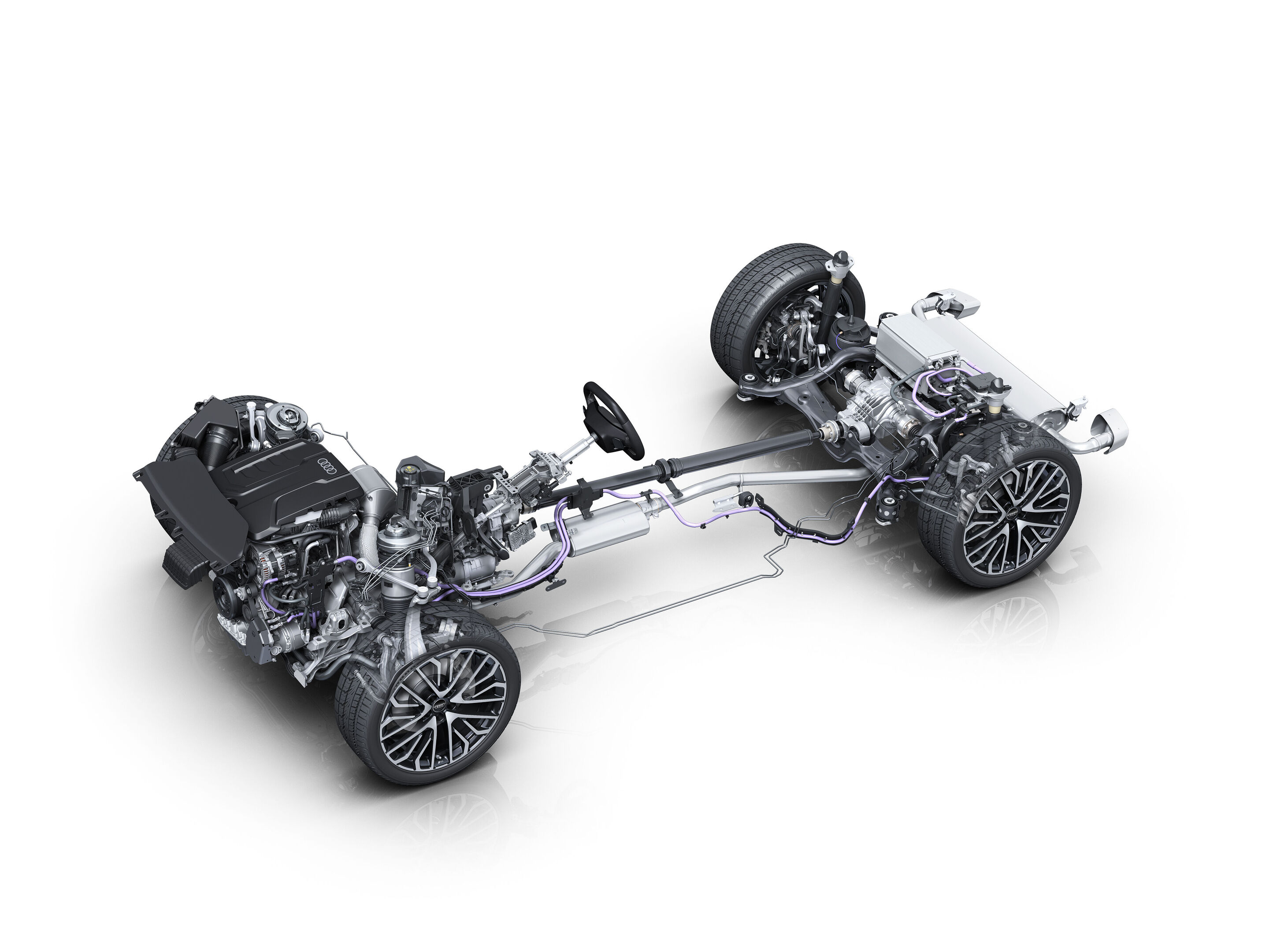 Illustration - Audi Q5 - Antriebstrang