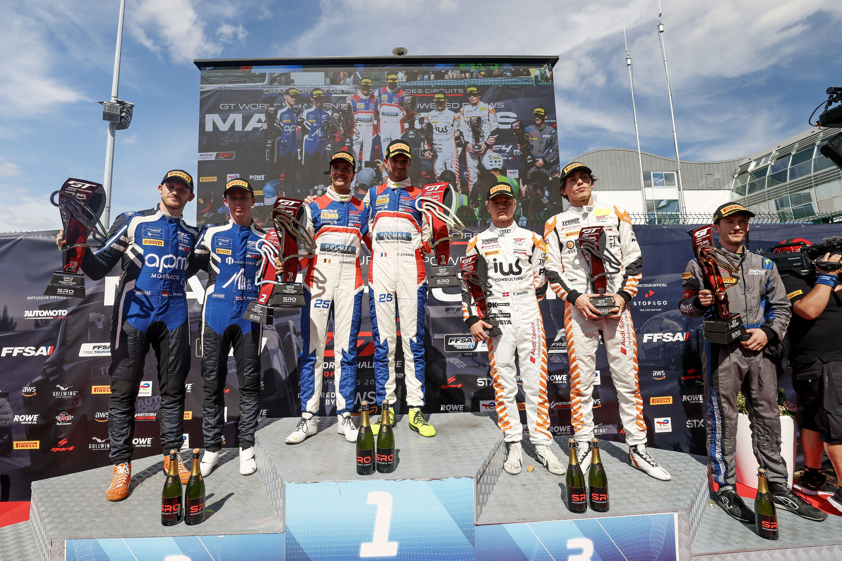 GT World Challenge Europe 2025 - Louis Prette, Thomas Fleming, Gilles Magnus, Paul Evrard, Sebastian Øgaard, Leonardo Moncini