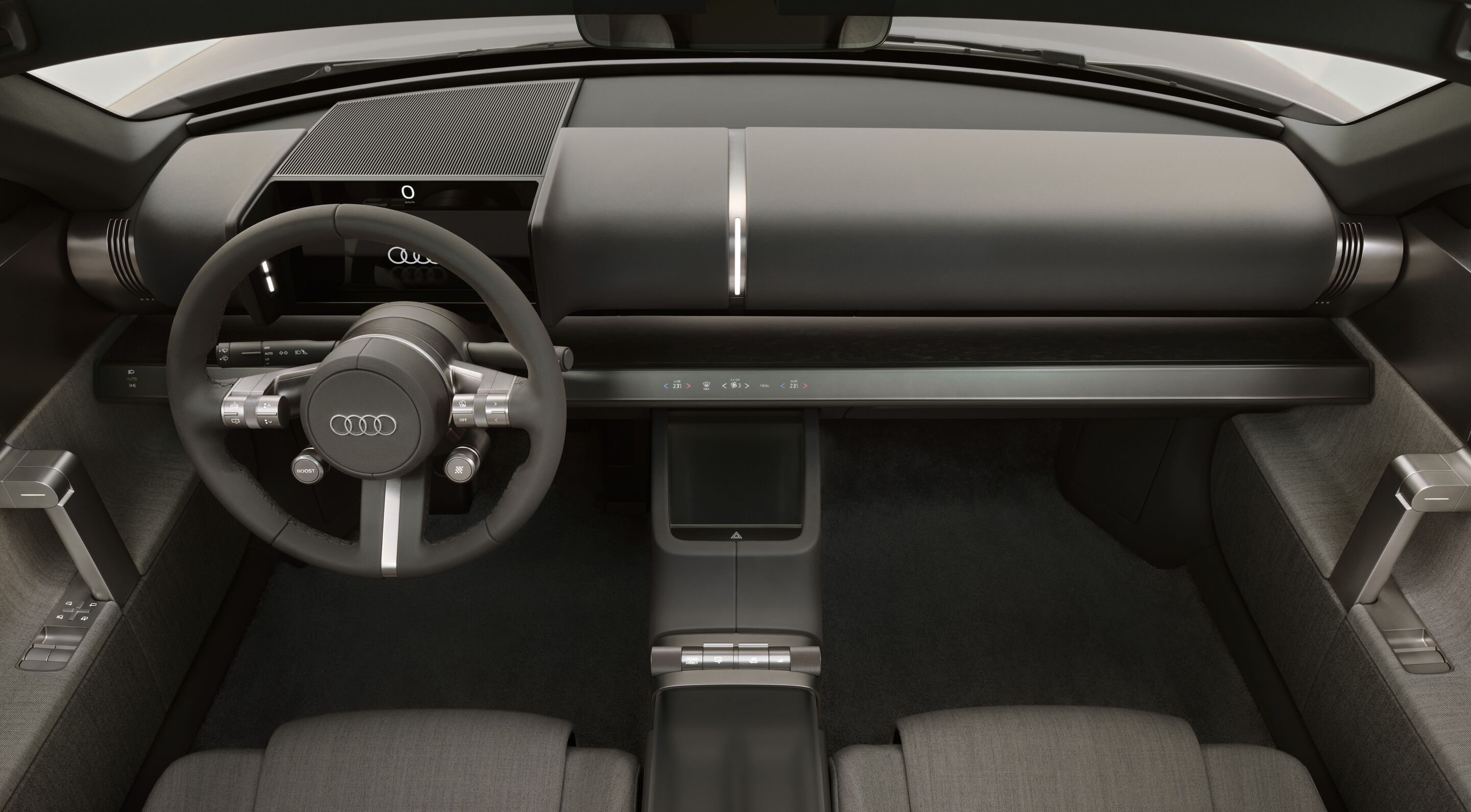 Audi Concept C - Indoor-Standaufnahme, Interieur, Armaturenbrett