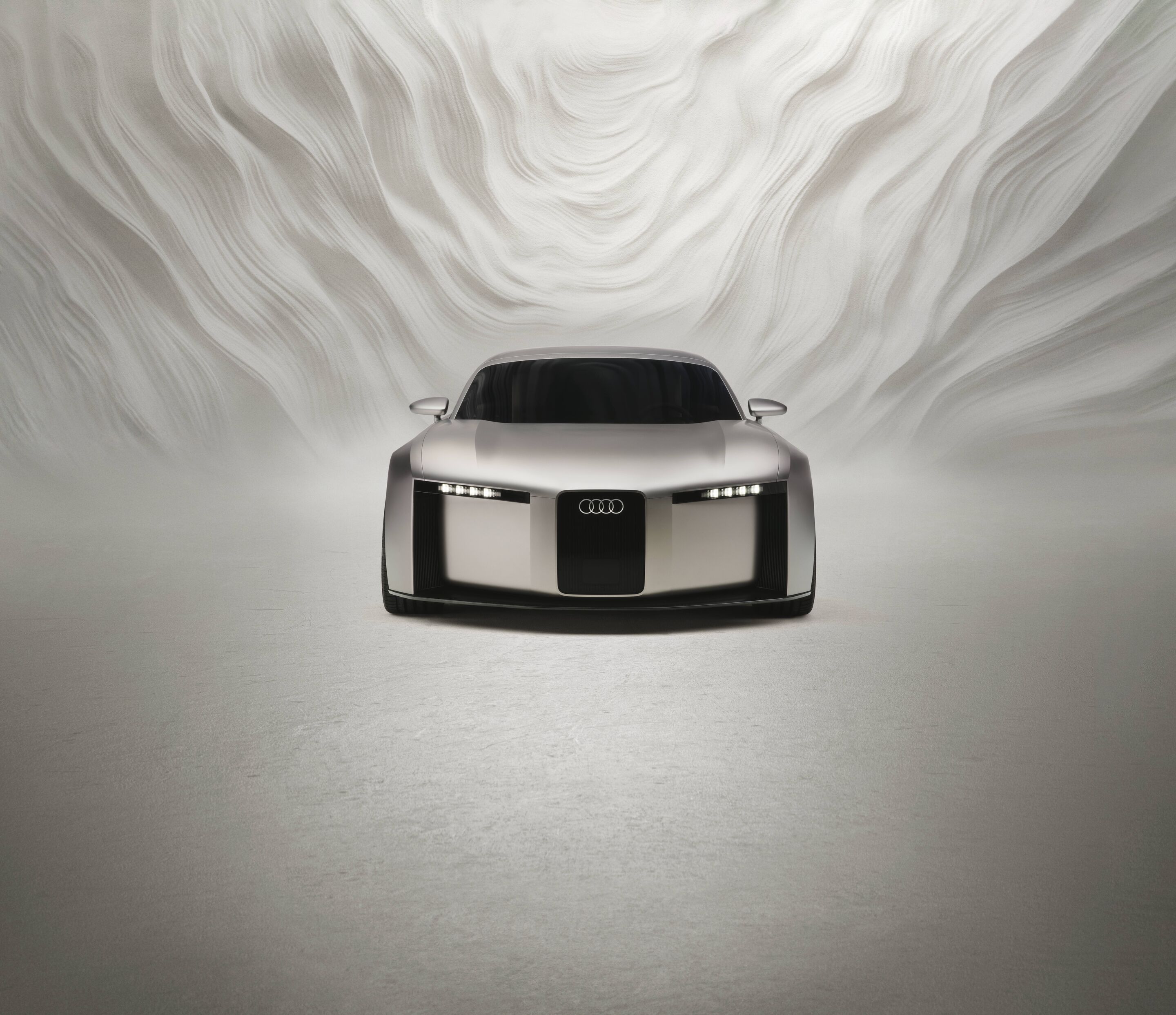 Audi Concept C - Indoor-Standaufnahme, Exterieur, Frontalansicht