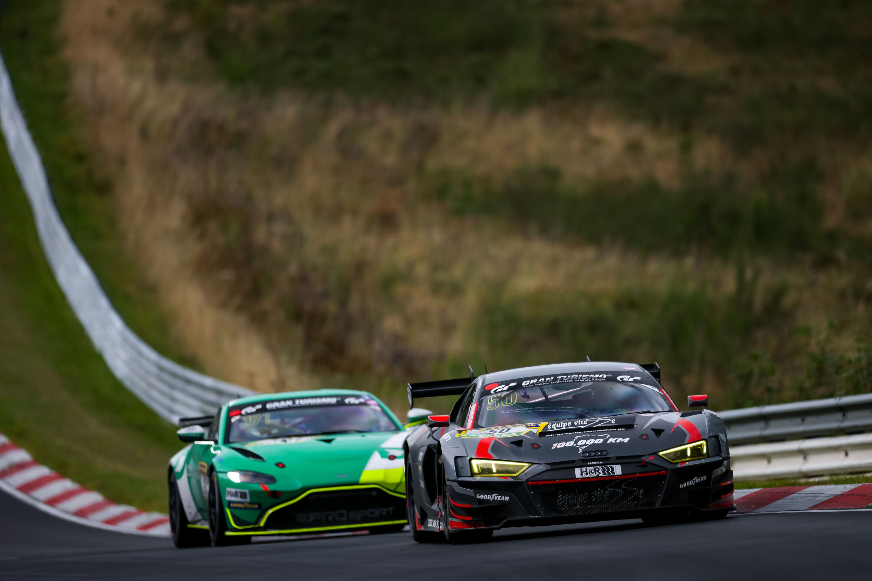 Nürburgring Langstrecken-Serie 2025 - Audi R8 LMS #50 (équipe vitesse), Michael Heimrich/Arno Klasen