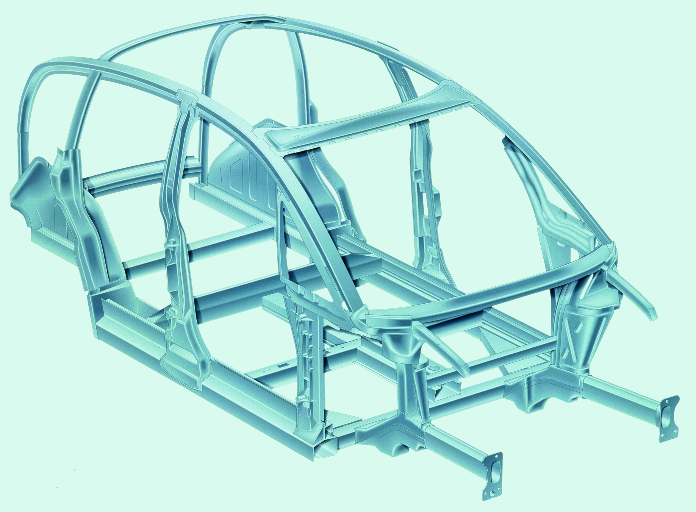 Leading light: 25 years Audi A2 - The Audi A2 was launched in 2000 – 25 years ago. The picture shows its Audi Space Frame (ASF).