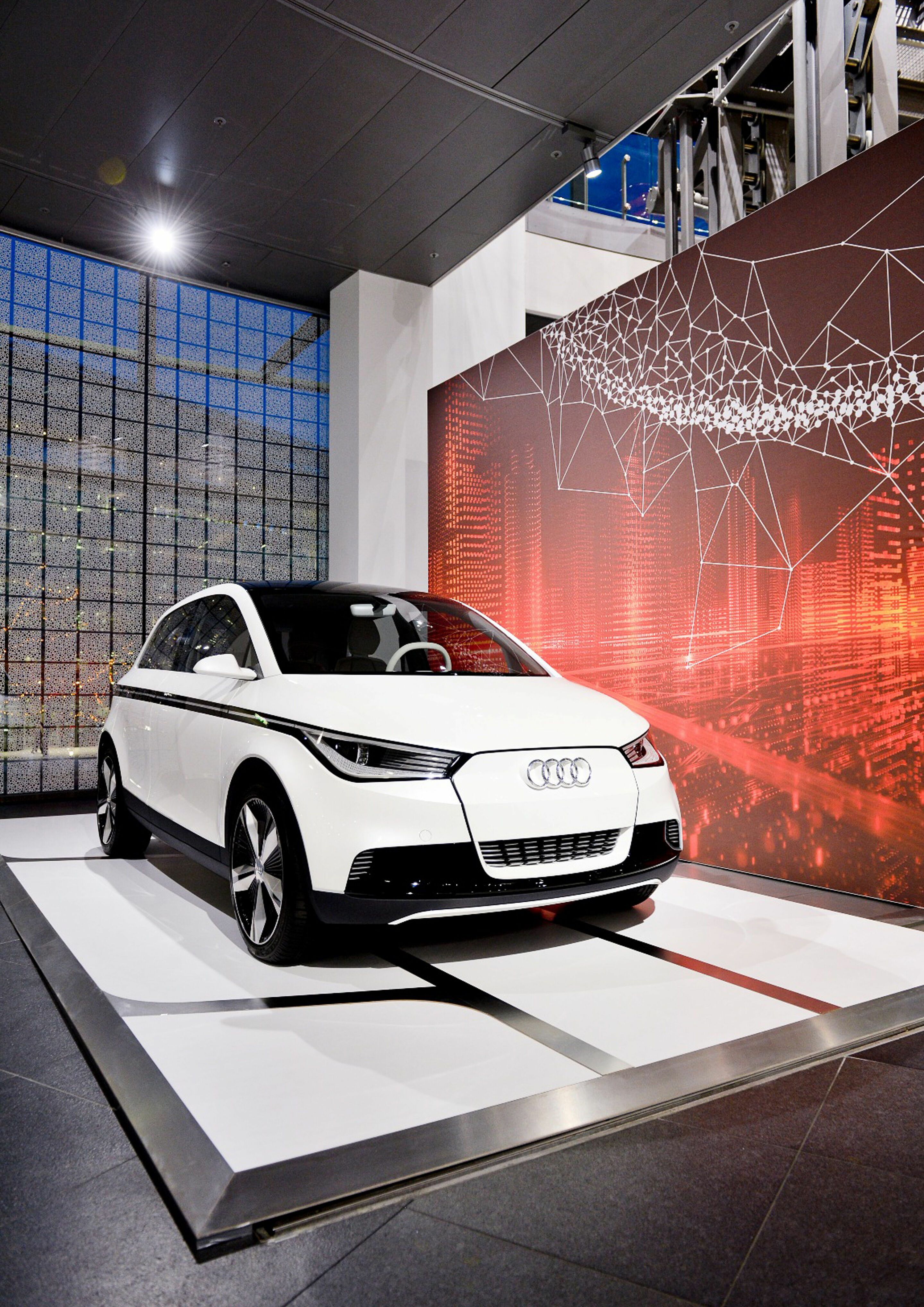 Mobilität der Zukunft im Audi museum mobile - Audi A2 concept