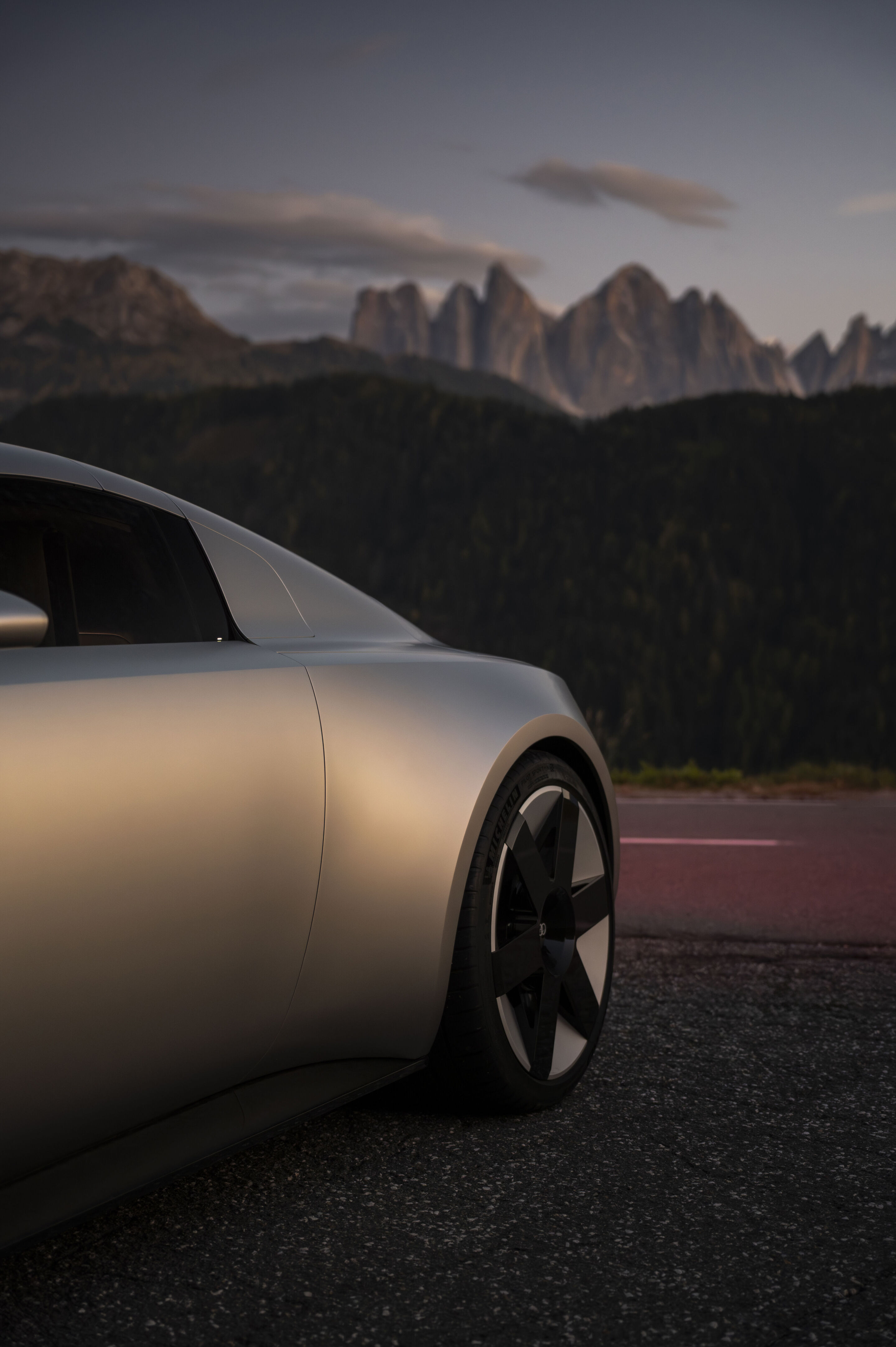 Audi Concept C: previewing a thrilling all-electric sports car - Audi Concept C - static outdoor shot, exterior, detail view