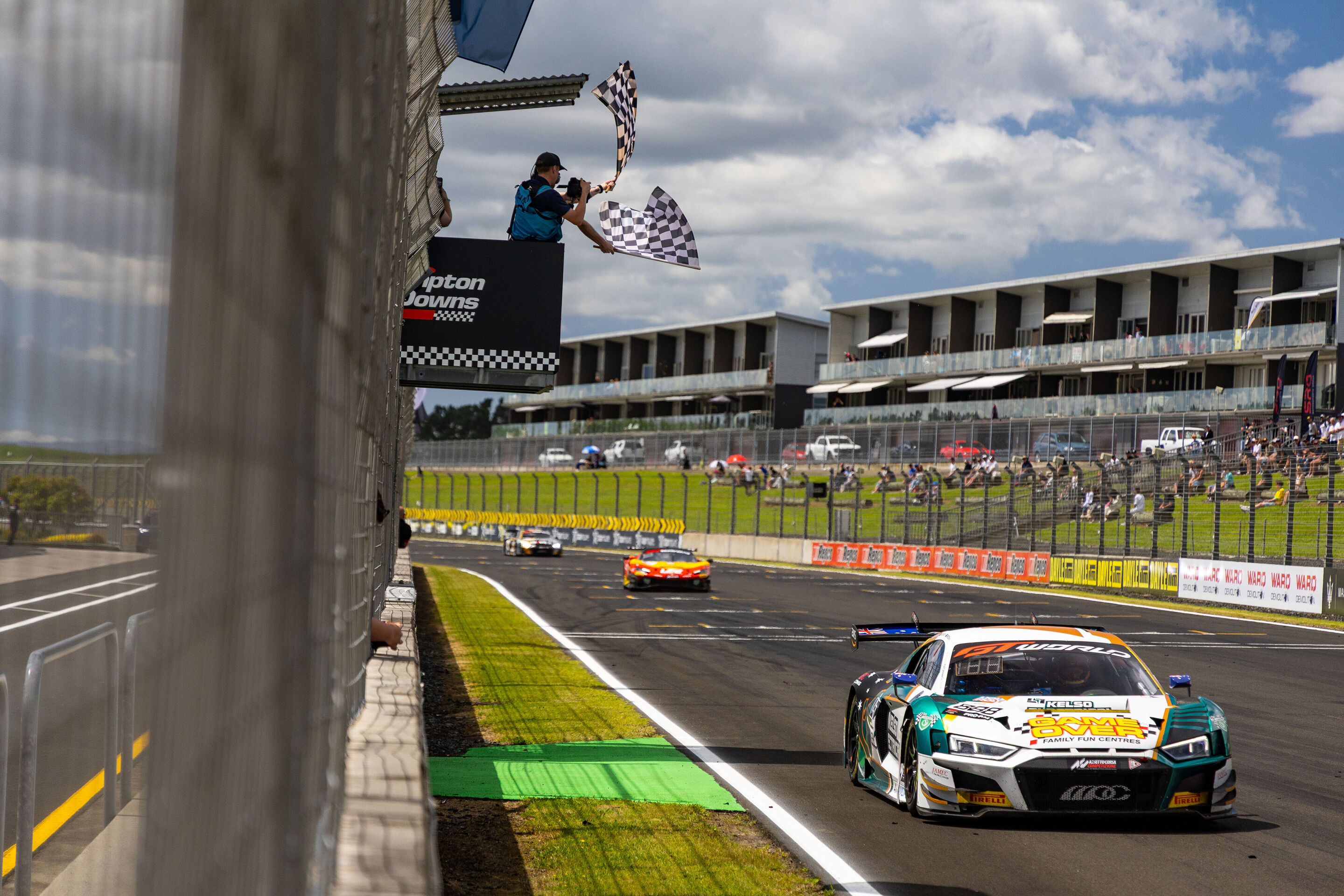 GT World Challenge Australia 2025 - Audi R8 LMS #888 (Kelso Electrical/Team MPC), Broc Feeney/Brad Schumacher