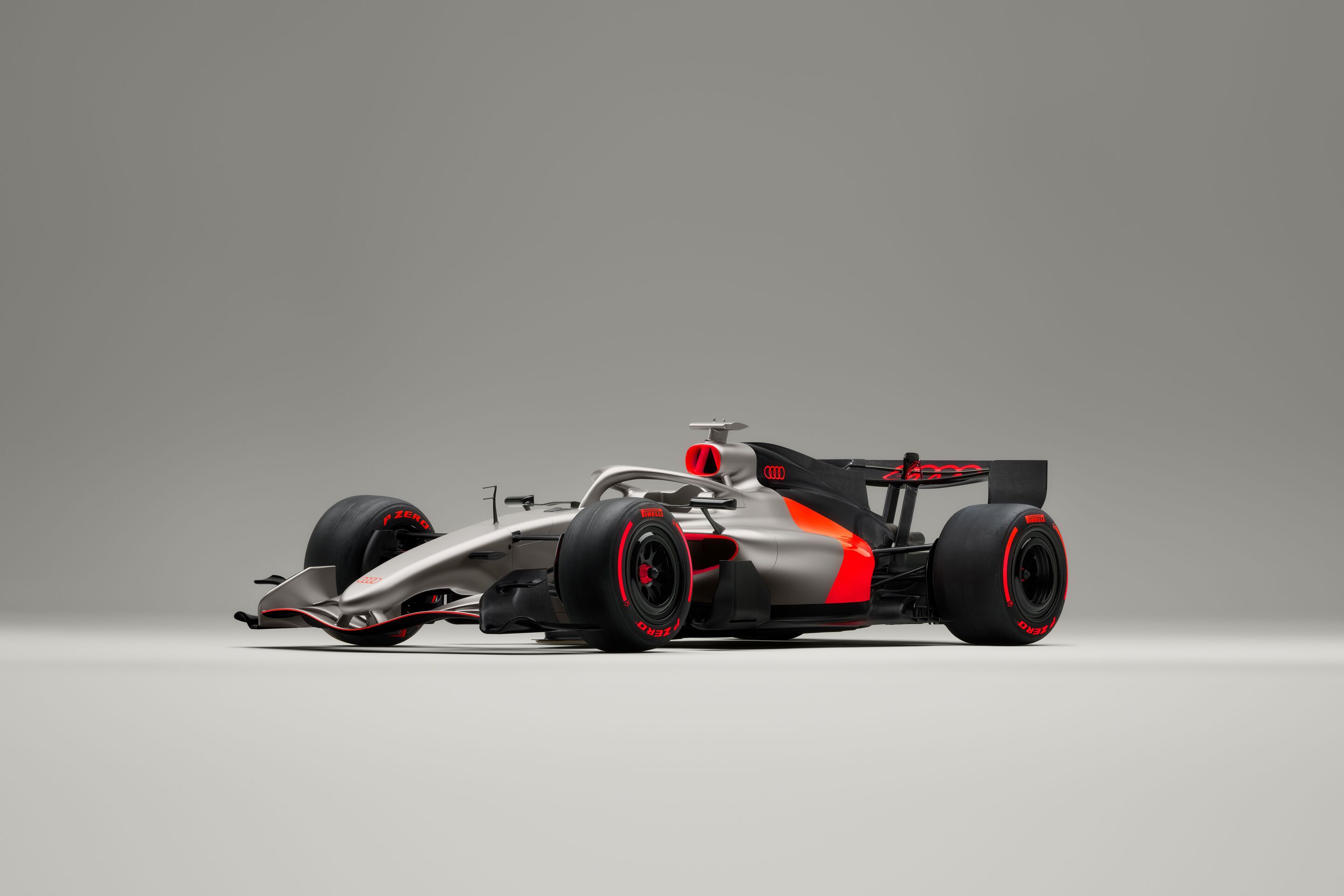 Audi R26 Concept - Indoor studio shot, exterior, three-quarter view