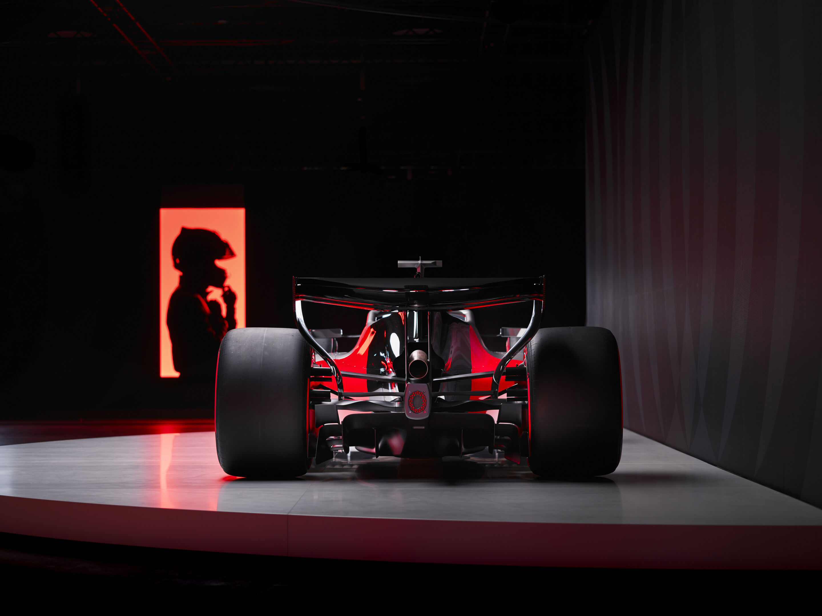 Audi enthüllt Design für die Formel 1 - Der Audi R26 Concept gibt einen Ausblick auf den Markenauftritt in der Königsklasse des Motorsports. Impressionen vom Reveal-Event „Audi One“ in München, 12. November 2025.