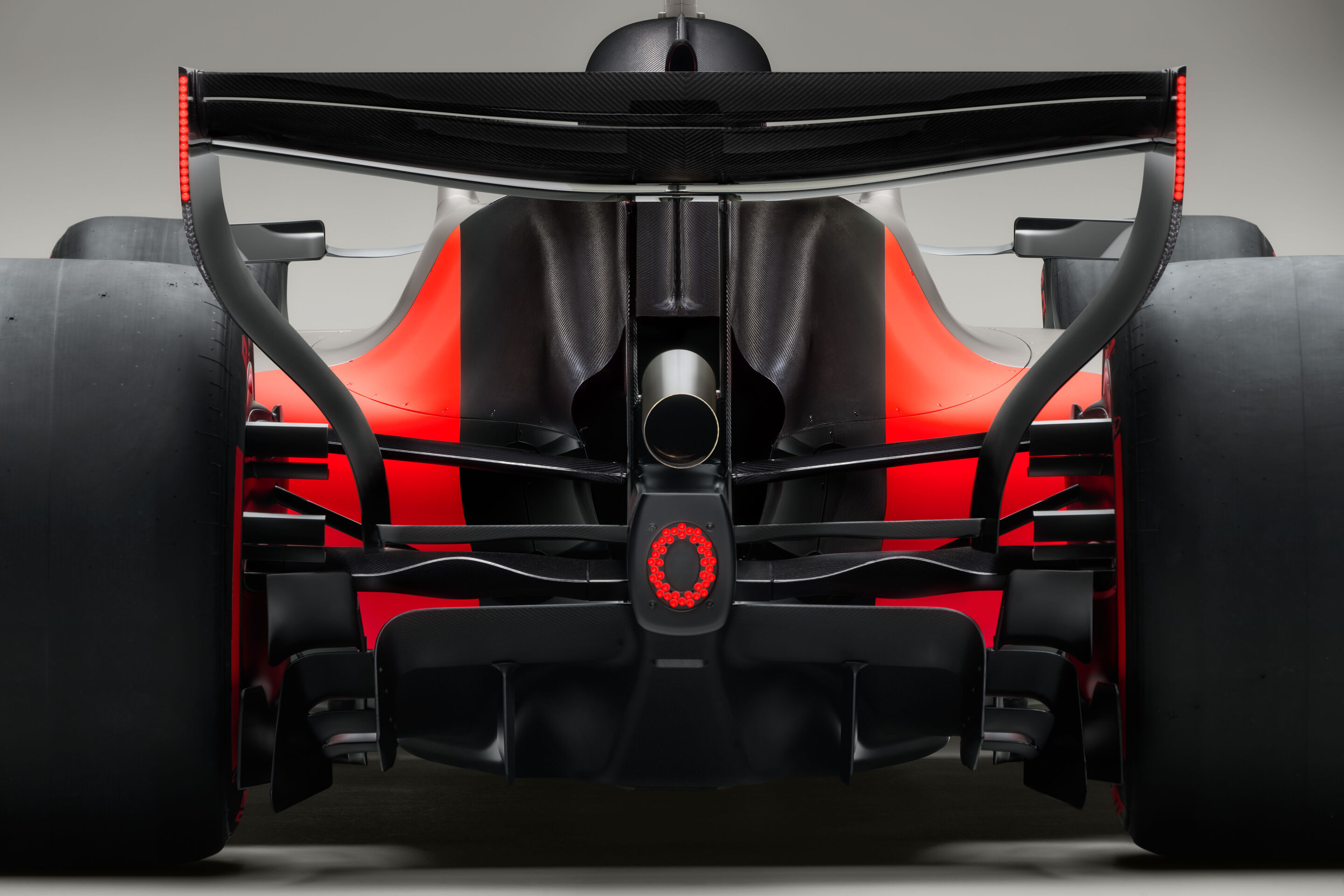 Audi R26 Concept - Indoor-Standaufnahme, Exterieur, Detail Heck