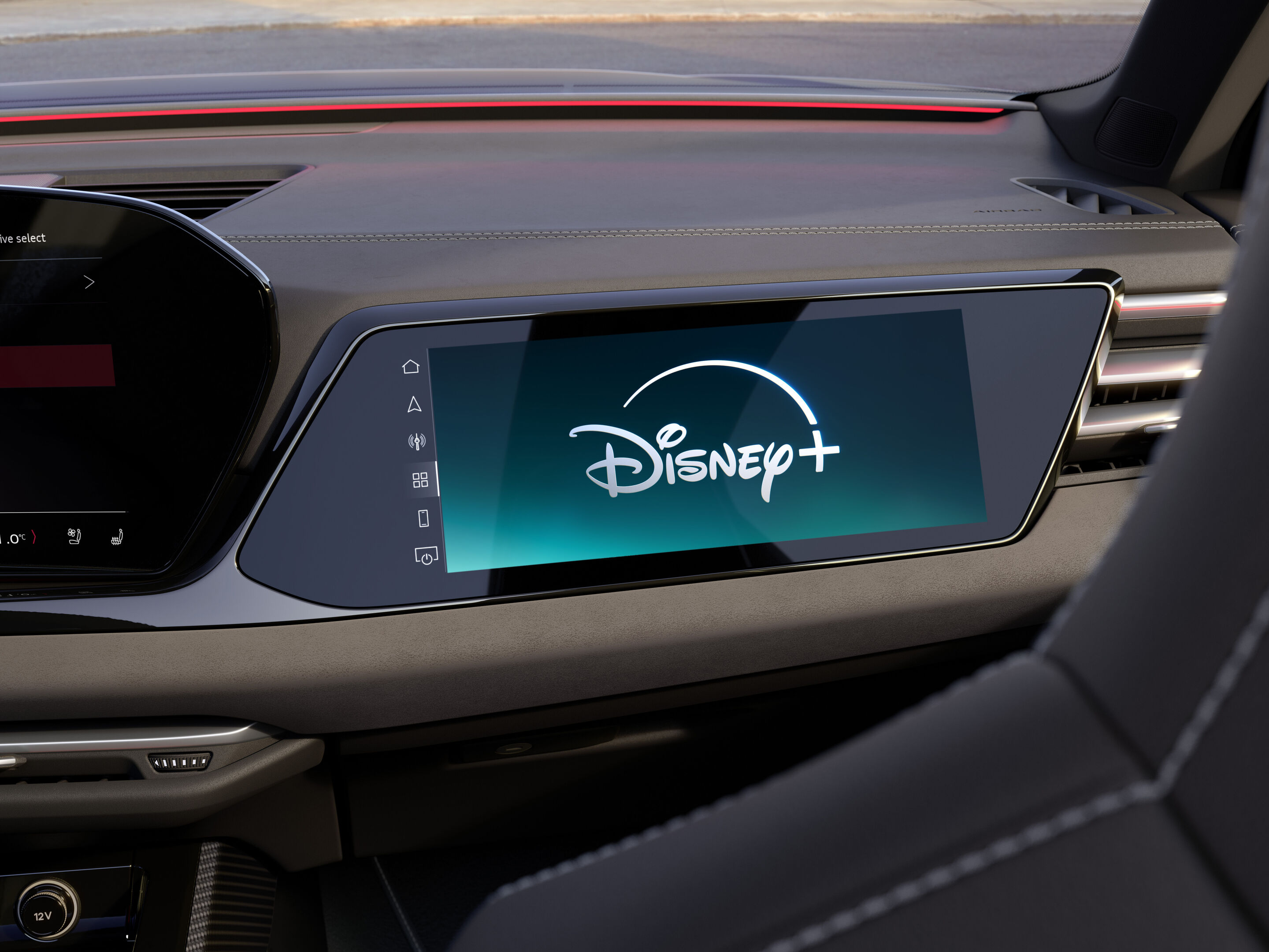 Audi bringt Disney+ ins Fahrzeug und betritt im Kinofilm „TRON: Ares“ die digitale Welt - Audi integriert den Streaming-Dienst Disney+ in seine Fahrzeuge.