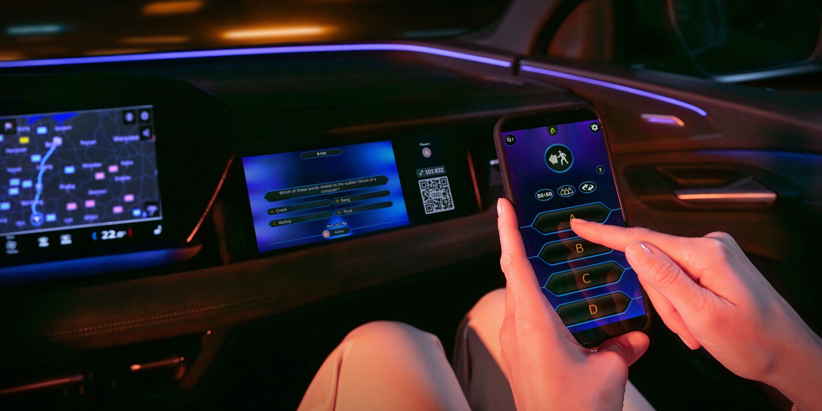 Konnektivität und In-Car-Entertainment - Gaming fun on the go: Audi integrates AirConsole
