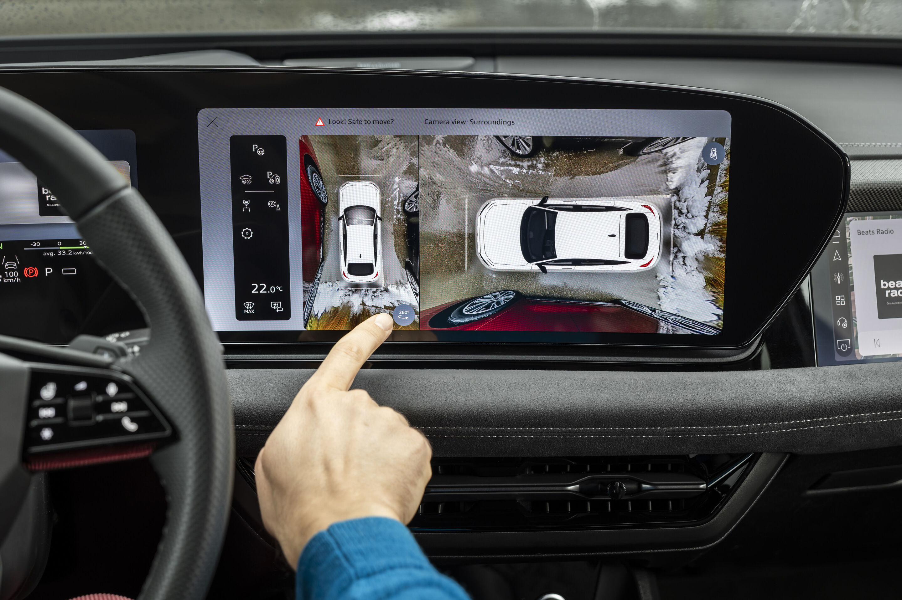 Updates for five Audi model series: more emotion, comfort, and features in store - With the ‘Trained Parking’ function, up to five parking maneuvers can be stored and automatically executed on private property.