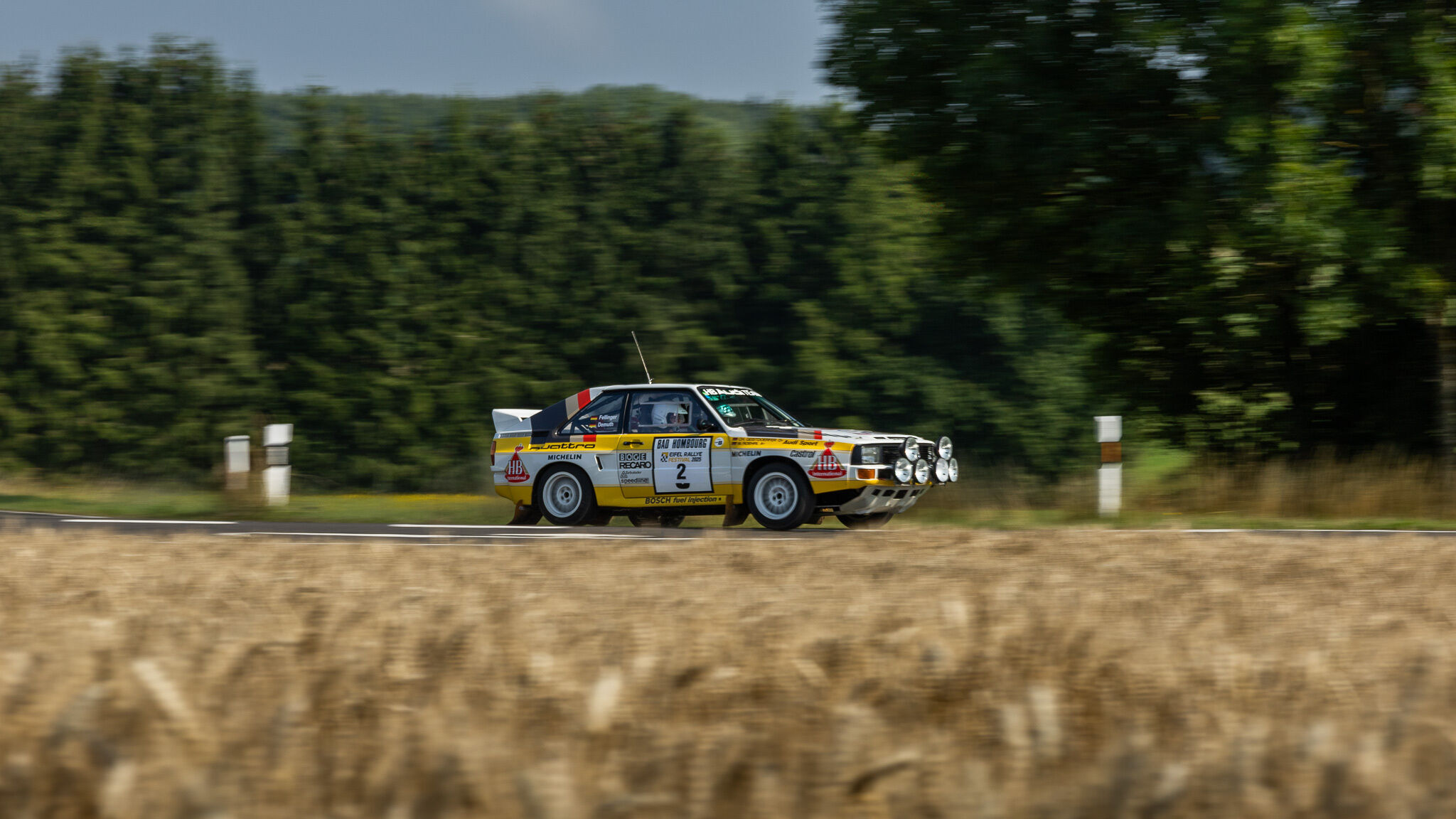 Audi Tradition at the Eifel Rallye Festival - Audi Tradition will take part in the Eifel Rallye Festival (July 24–26, 2025) in Daun.