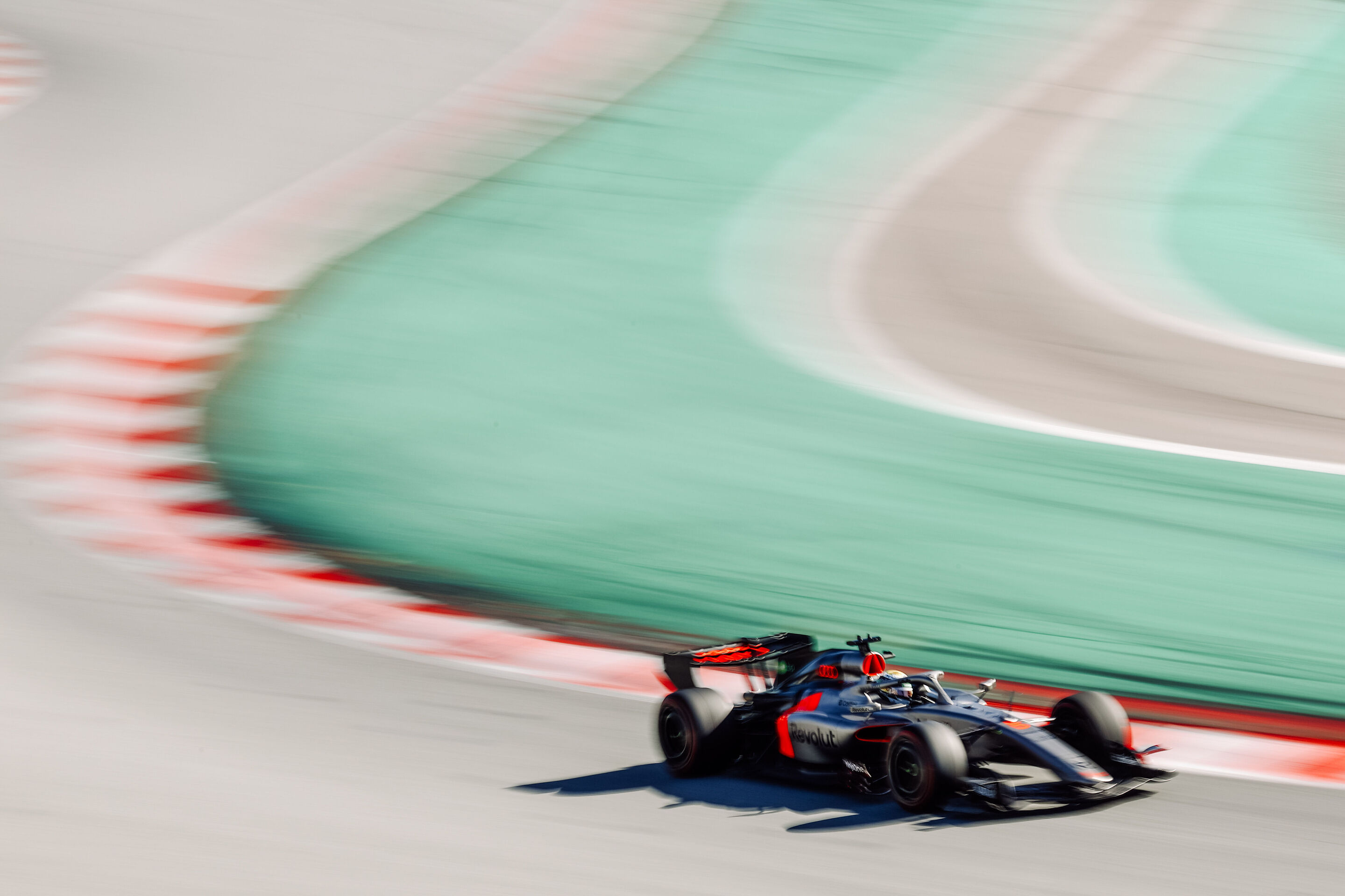 Audi Revolut F1 Team: Shakedown Barcelona - Audi R26 (Testträger)