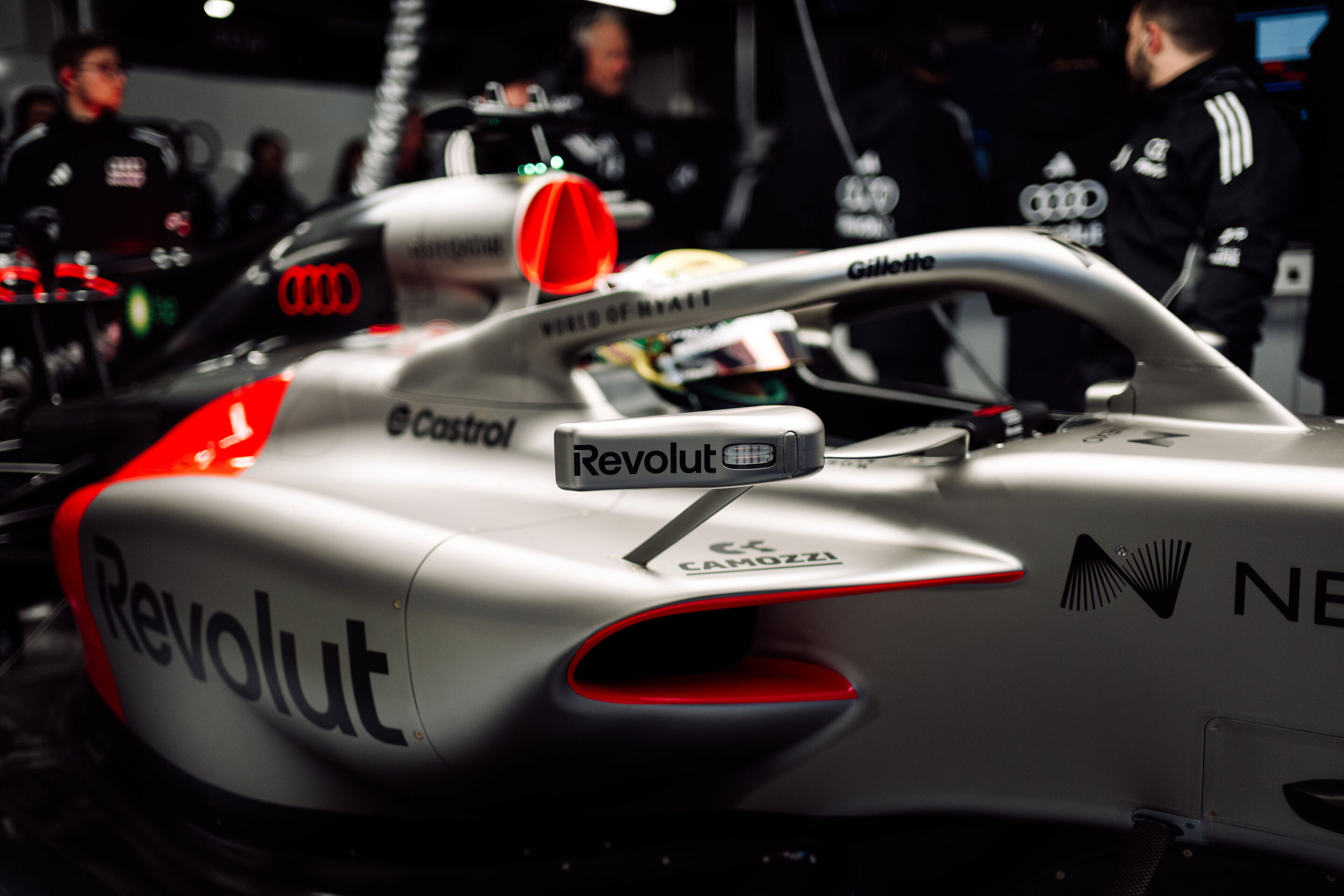 Audi Revolut F1 Team: Shakedown Barcelona - Audi R26 (Testträger)