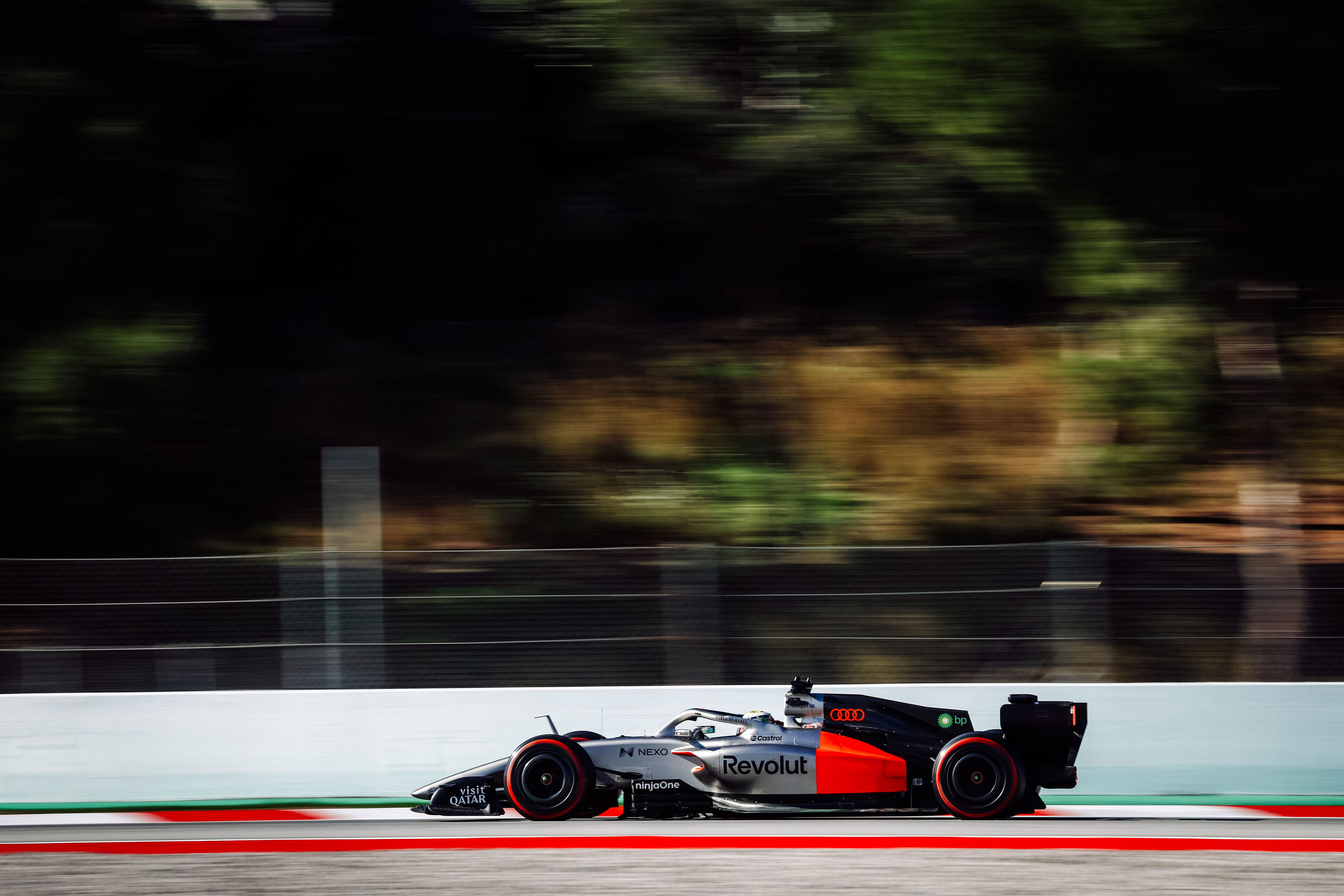 Audi Revolut F1 Team: Shakedown Barcelona - Audi R26 (Testträger)