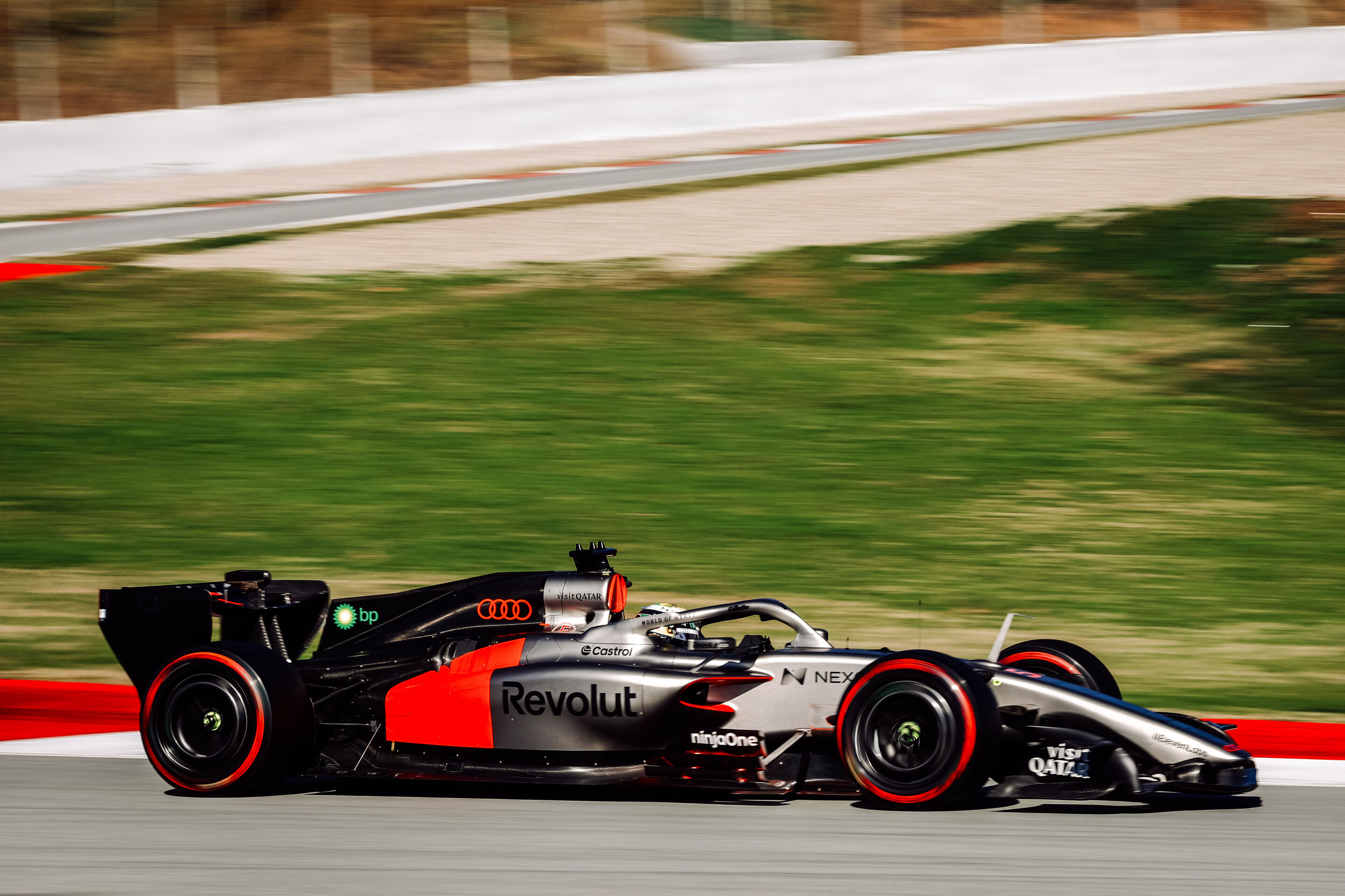 Audi Revolut F1 Team: Shakedown Barcelona - Audi R26 (Testträger)